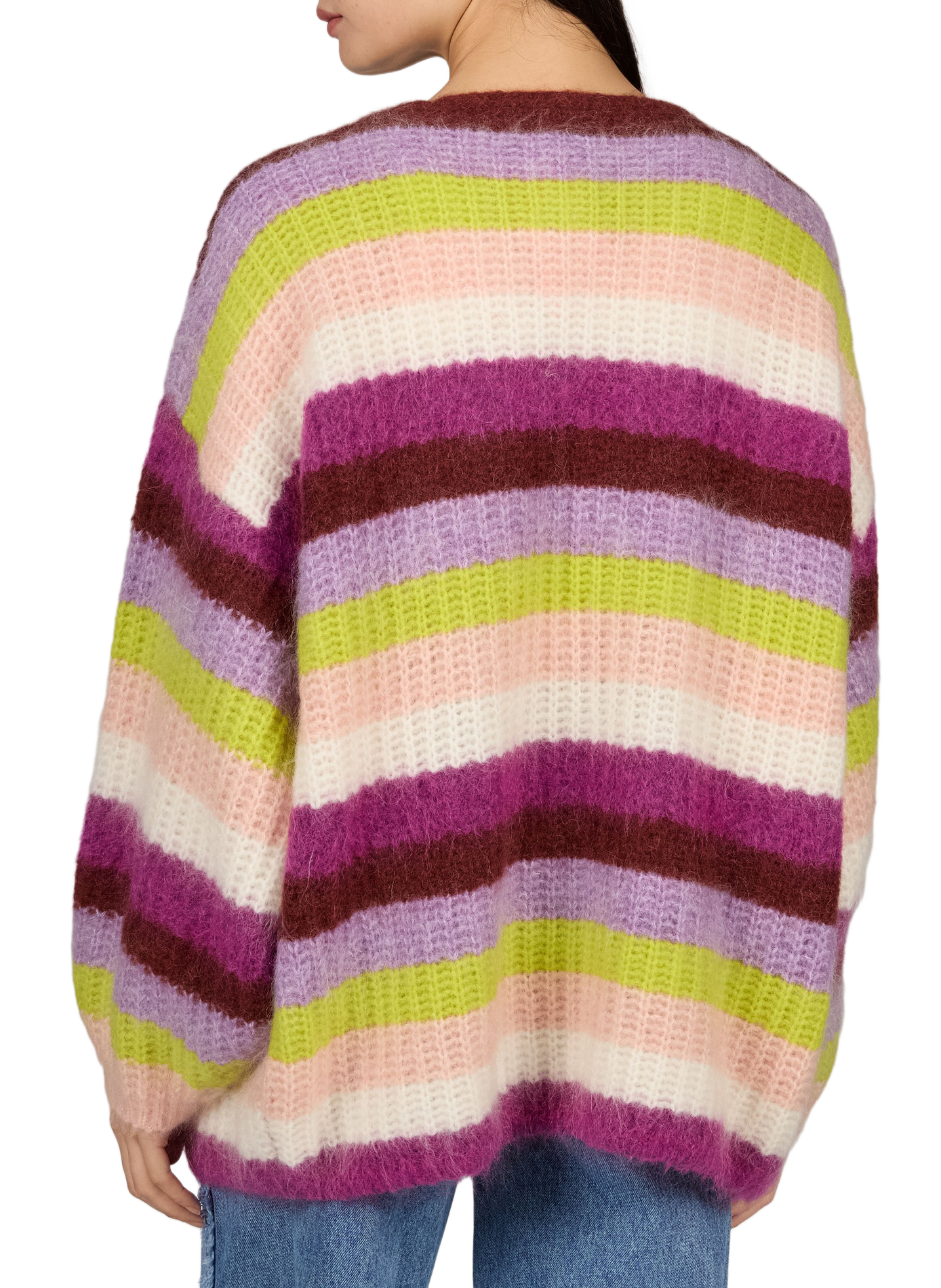 Oversize-Cardigan LAMBERT aus Wollmischung LAURE+MAX Mehrfarbig