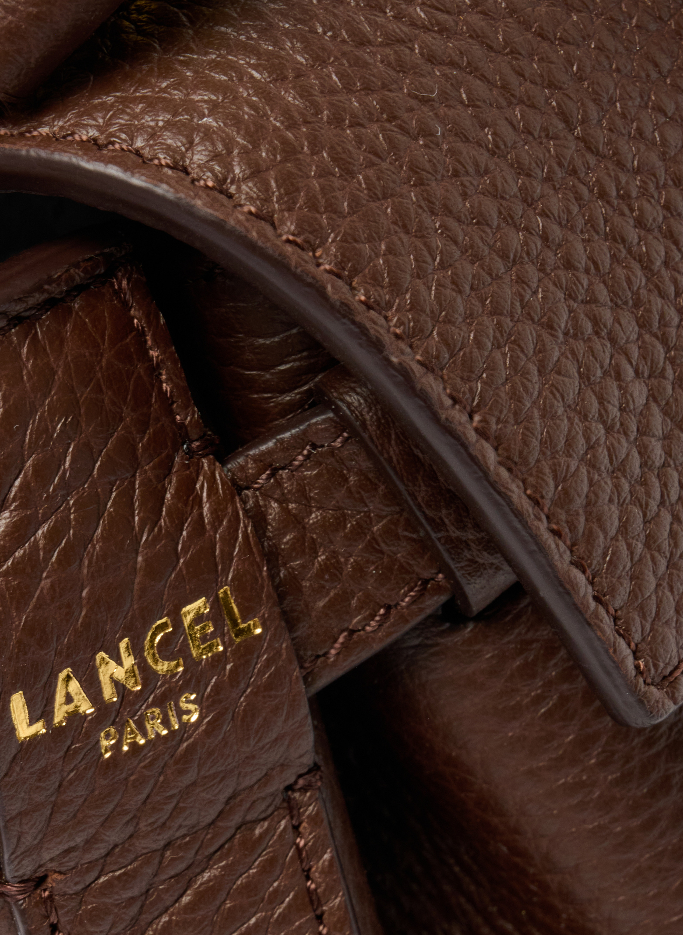 Lancel charlie mini leather handbag | Brown LANCEL Women