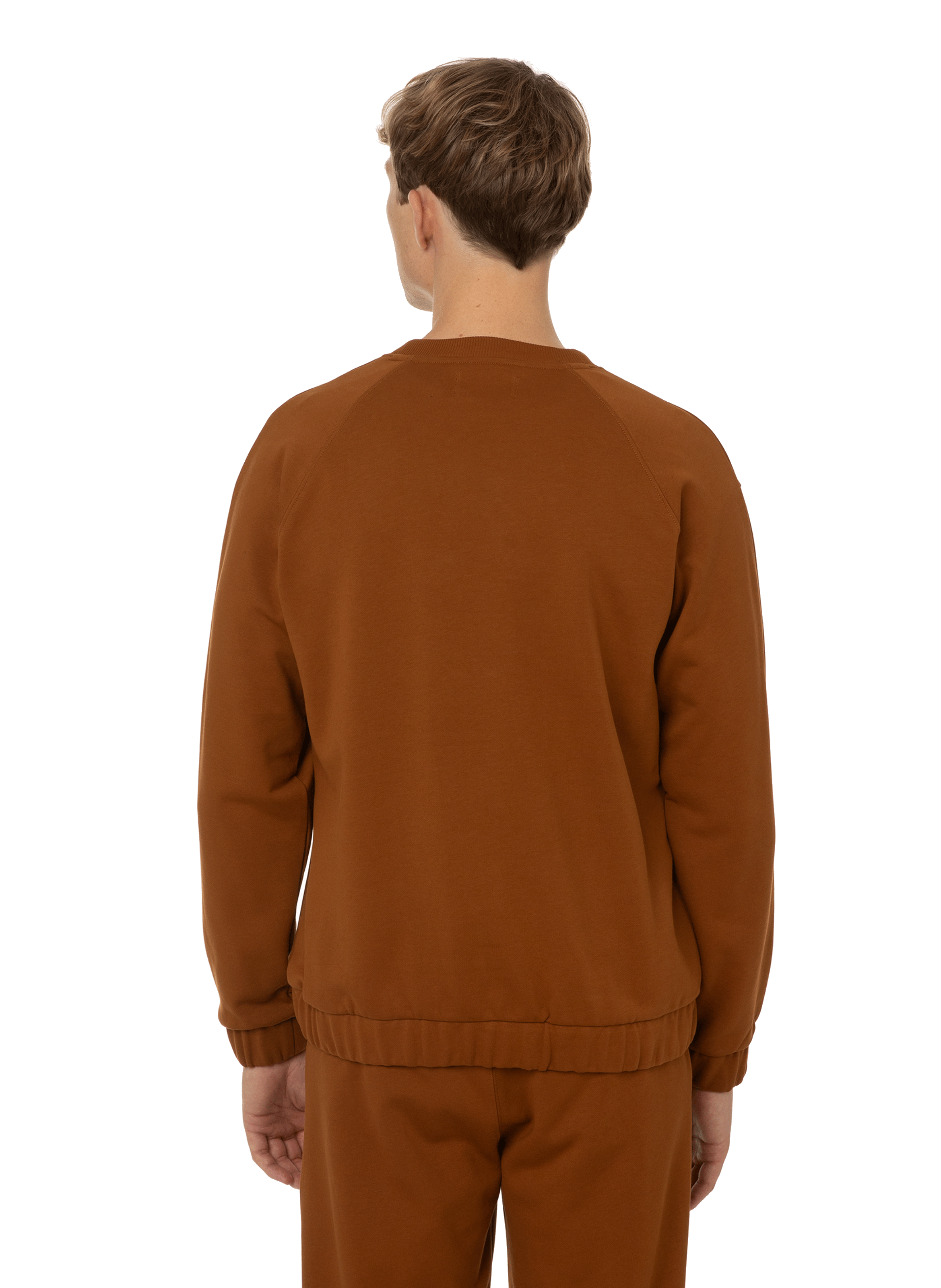 Sweatshirt en coton SAISON 1865 Marron