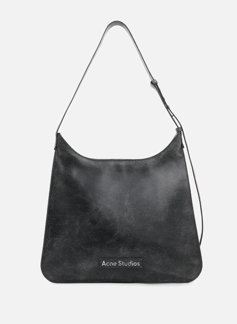 Schwarze Platt-Tasche aus LederACNE STUDIOS 