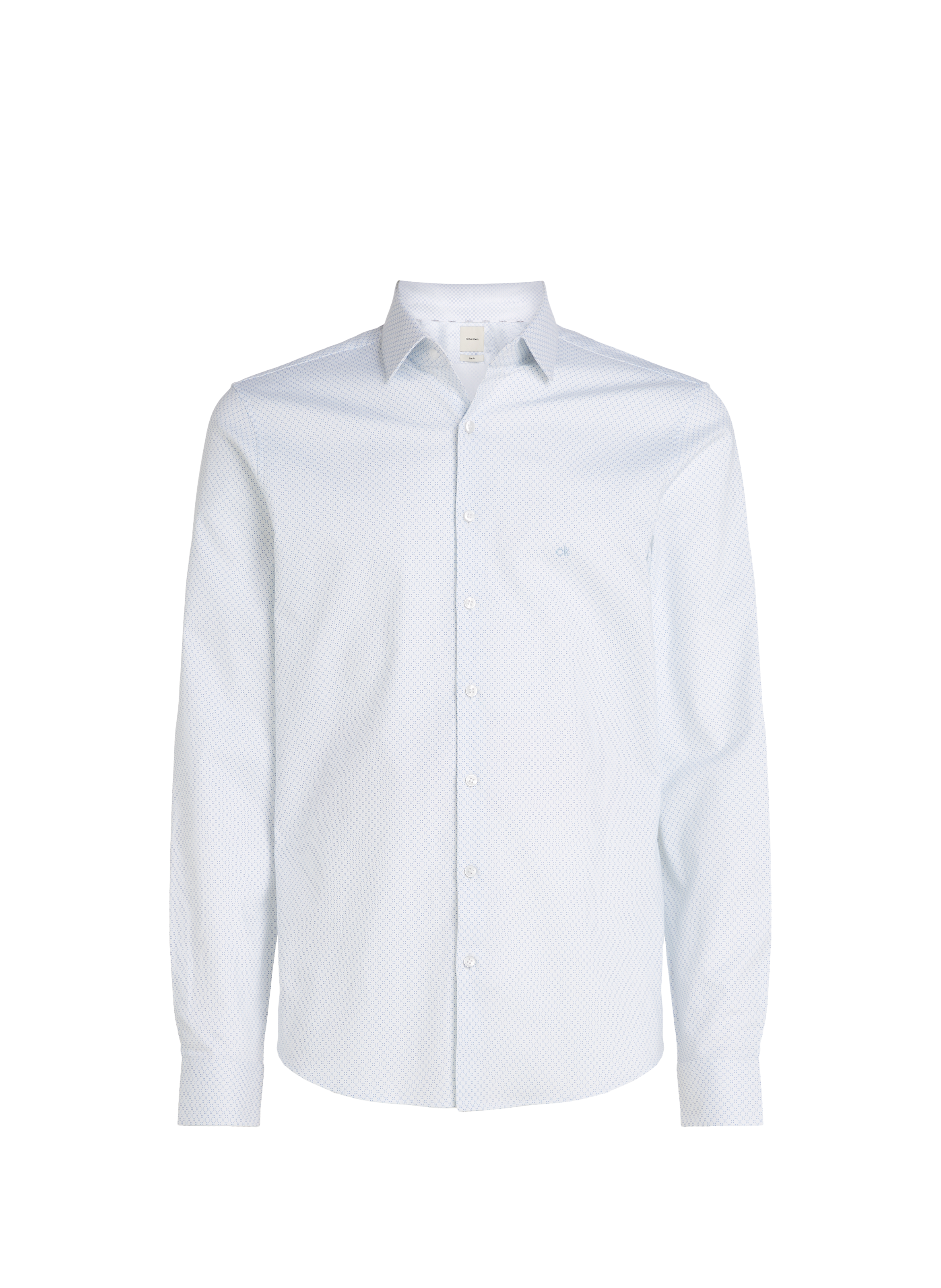 Chemise en coton CALVIN KLEIN Blanc