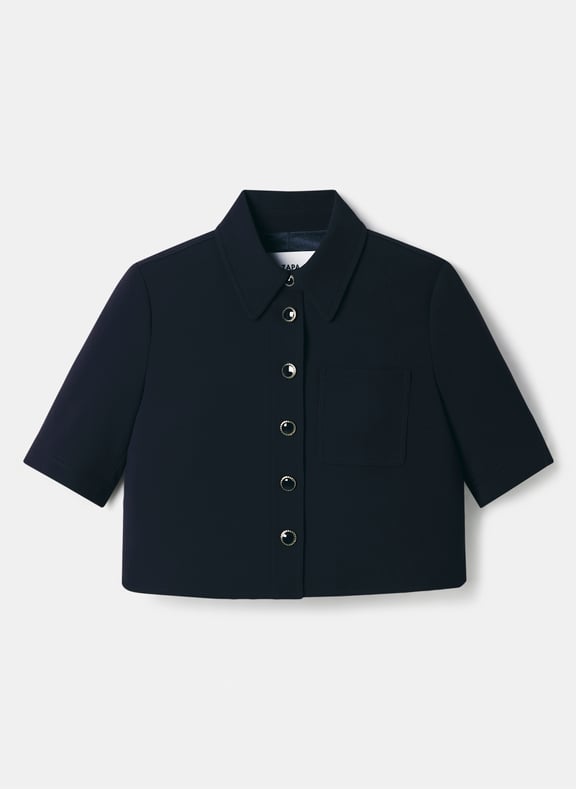 Chemise ecru droite - celina Bleu by ZAPA ZAPA Chemise ecru droite - celina Bleu