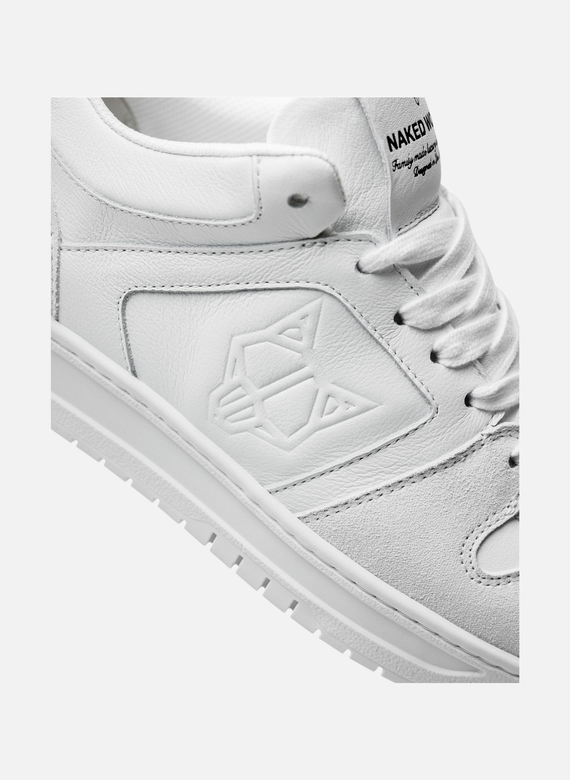 Baskets cm-01 NAKED WOLFE Blanc