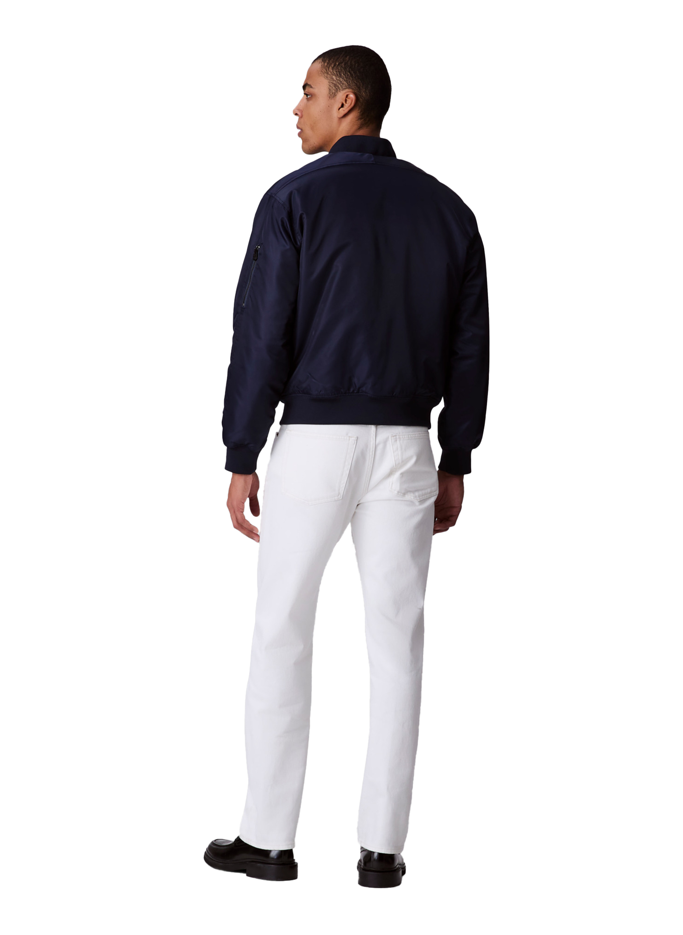 Contrast Jeans CALVIN KLEIN White
