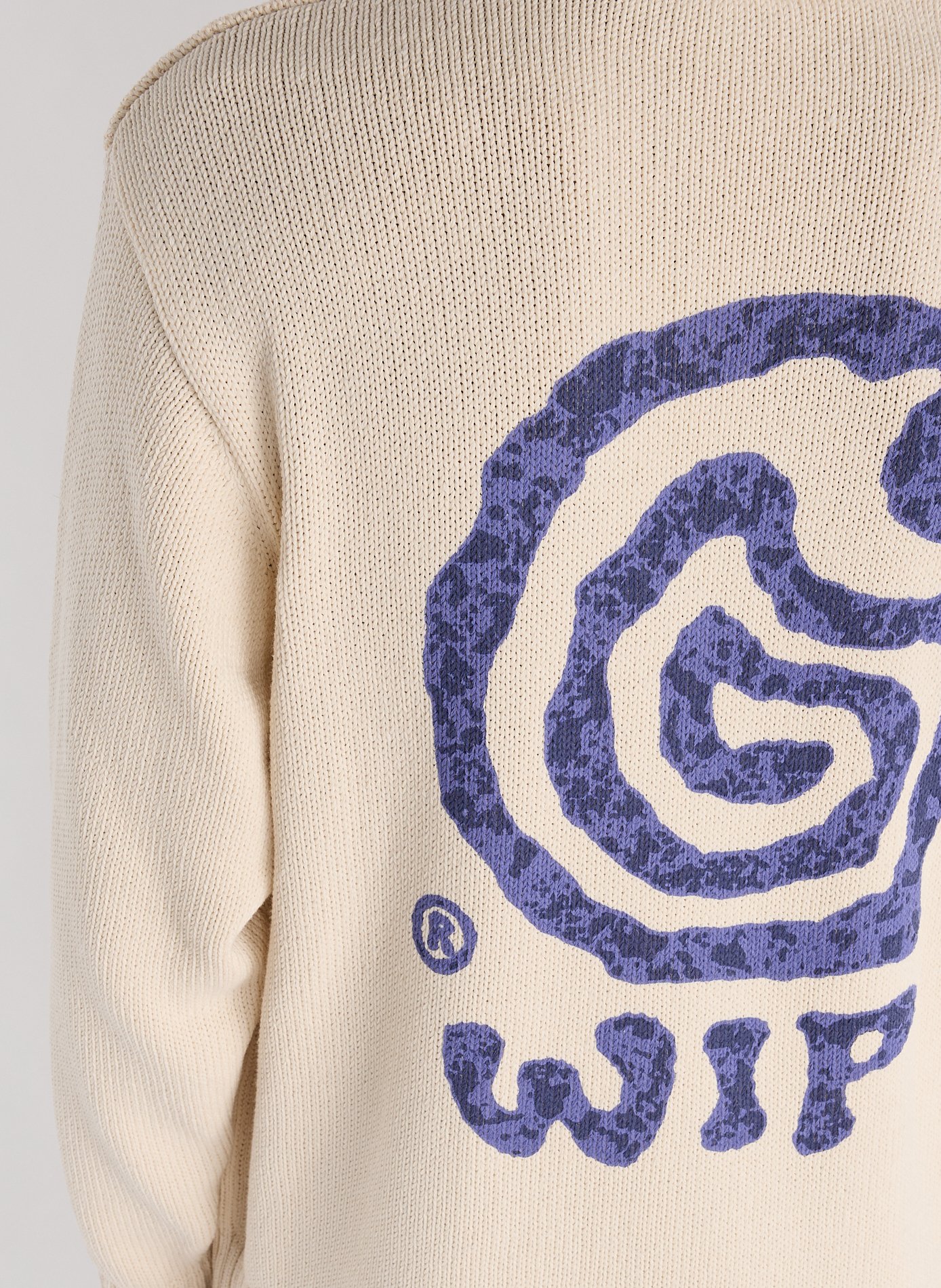 Sweater with Helix pattern CARHARTT WIP Beige