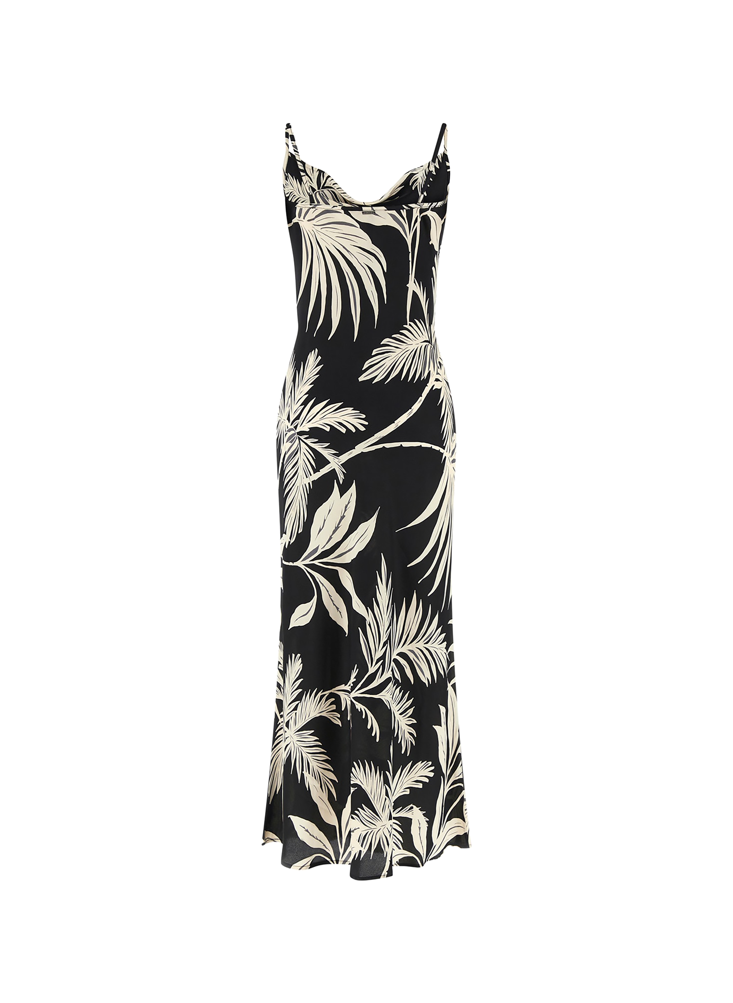 Printed Satin Midi Dress GUESS Multicolour