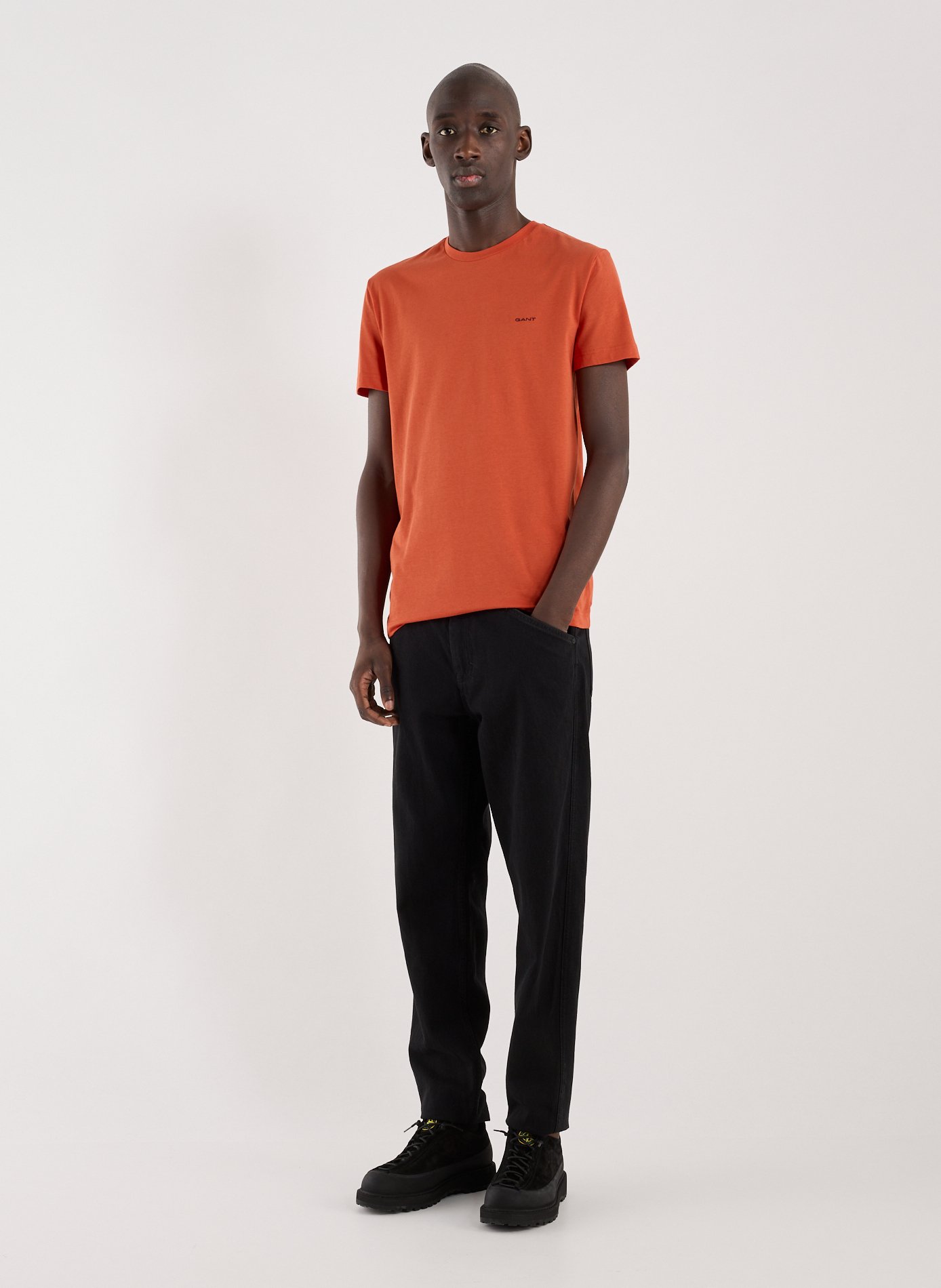 Polo en coton GANT Orange