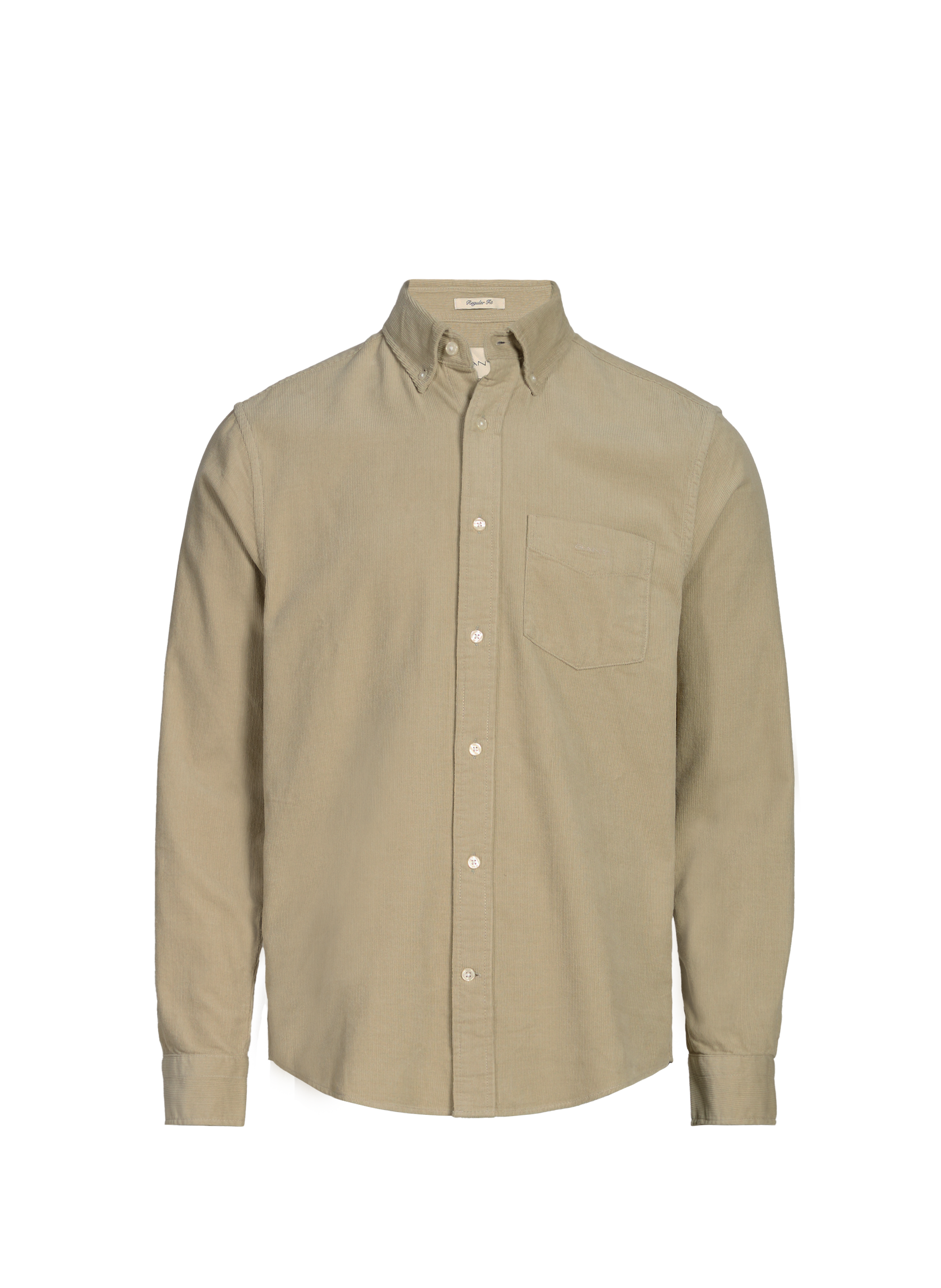 American collar cotton shirt GANT Beige
