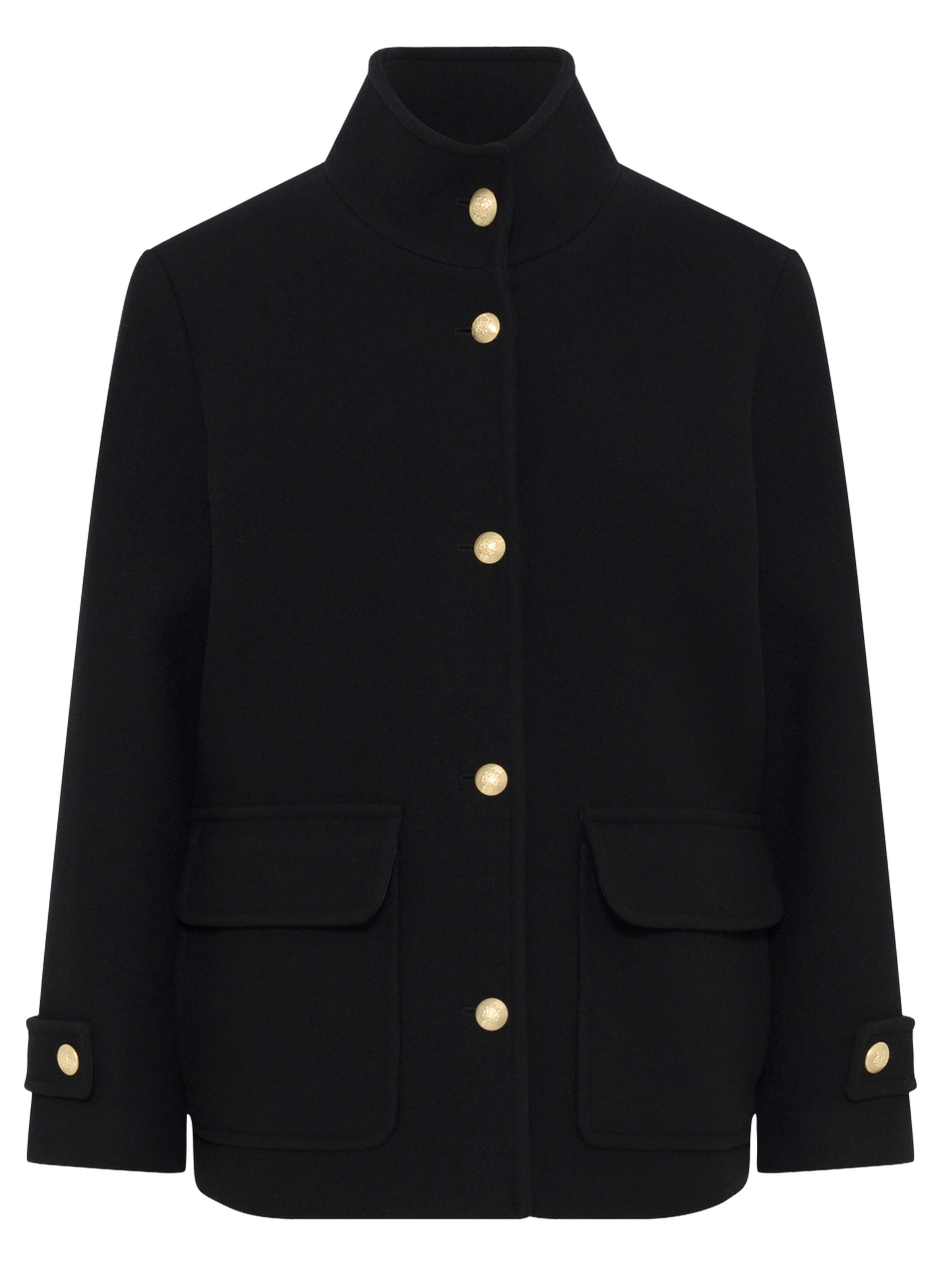 Manteau court à col montant - maud GERARD DAREL Noir