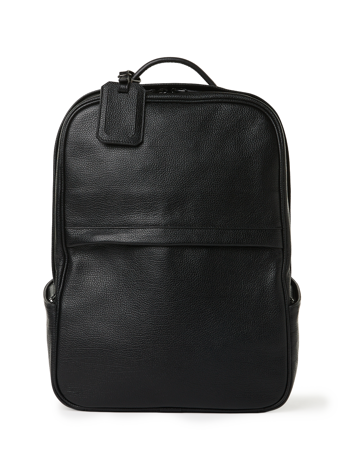 SAISON 1865 Sac à dos en cuir grainé  Noir