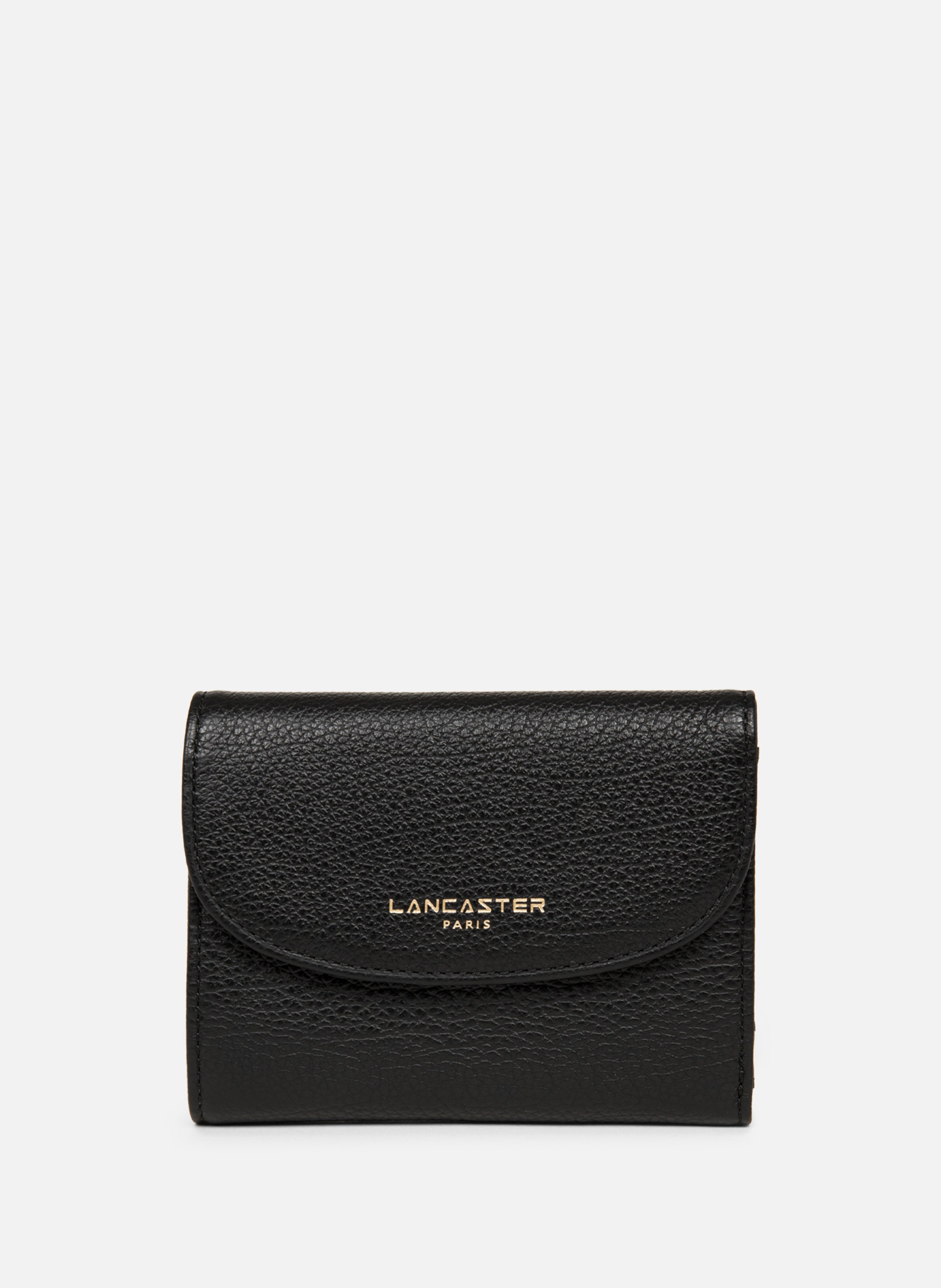 LANCASTER Back to back wallet - Dune Black