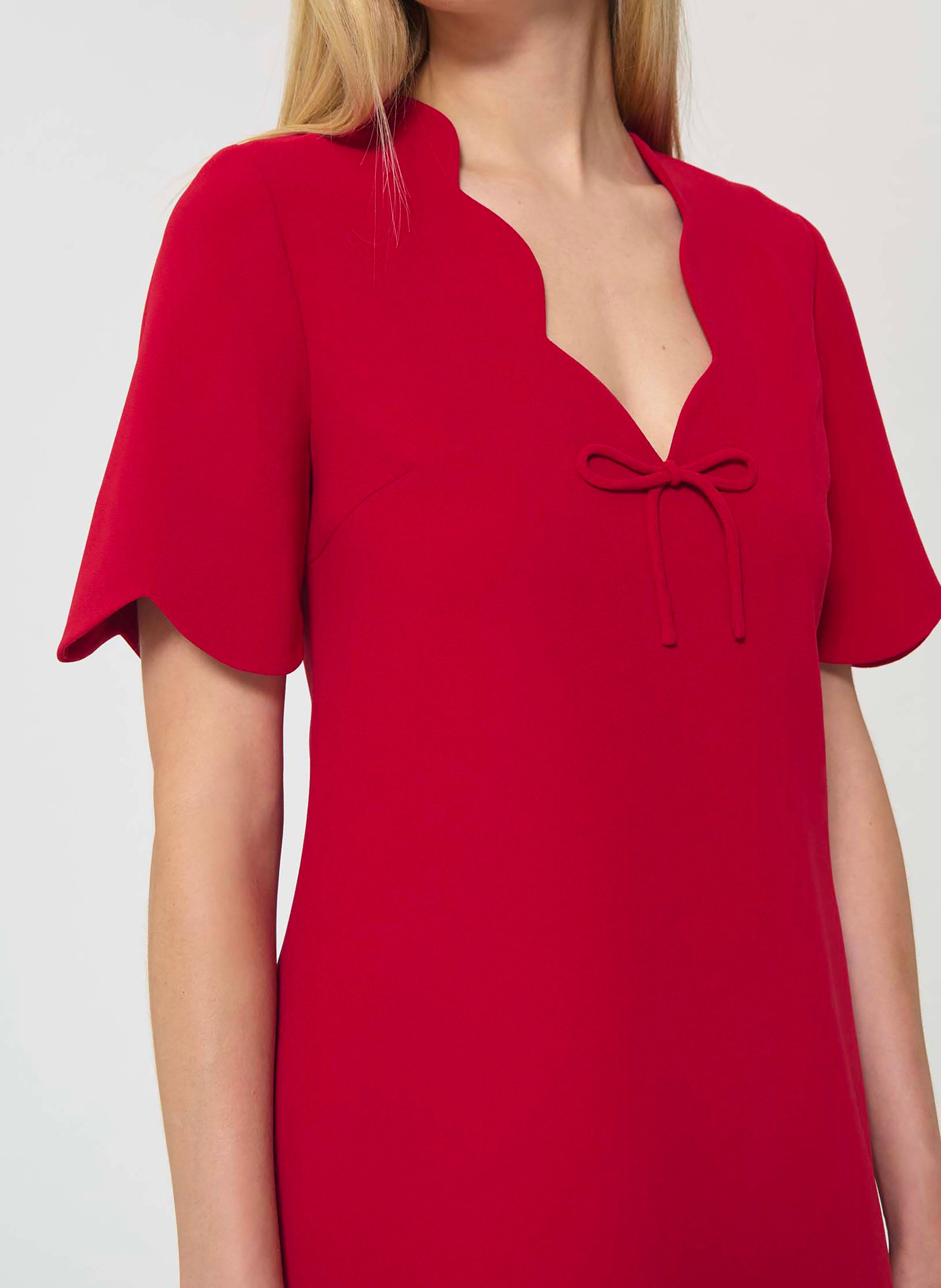 Robe romelina TARA JARMON Rouge
