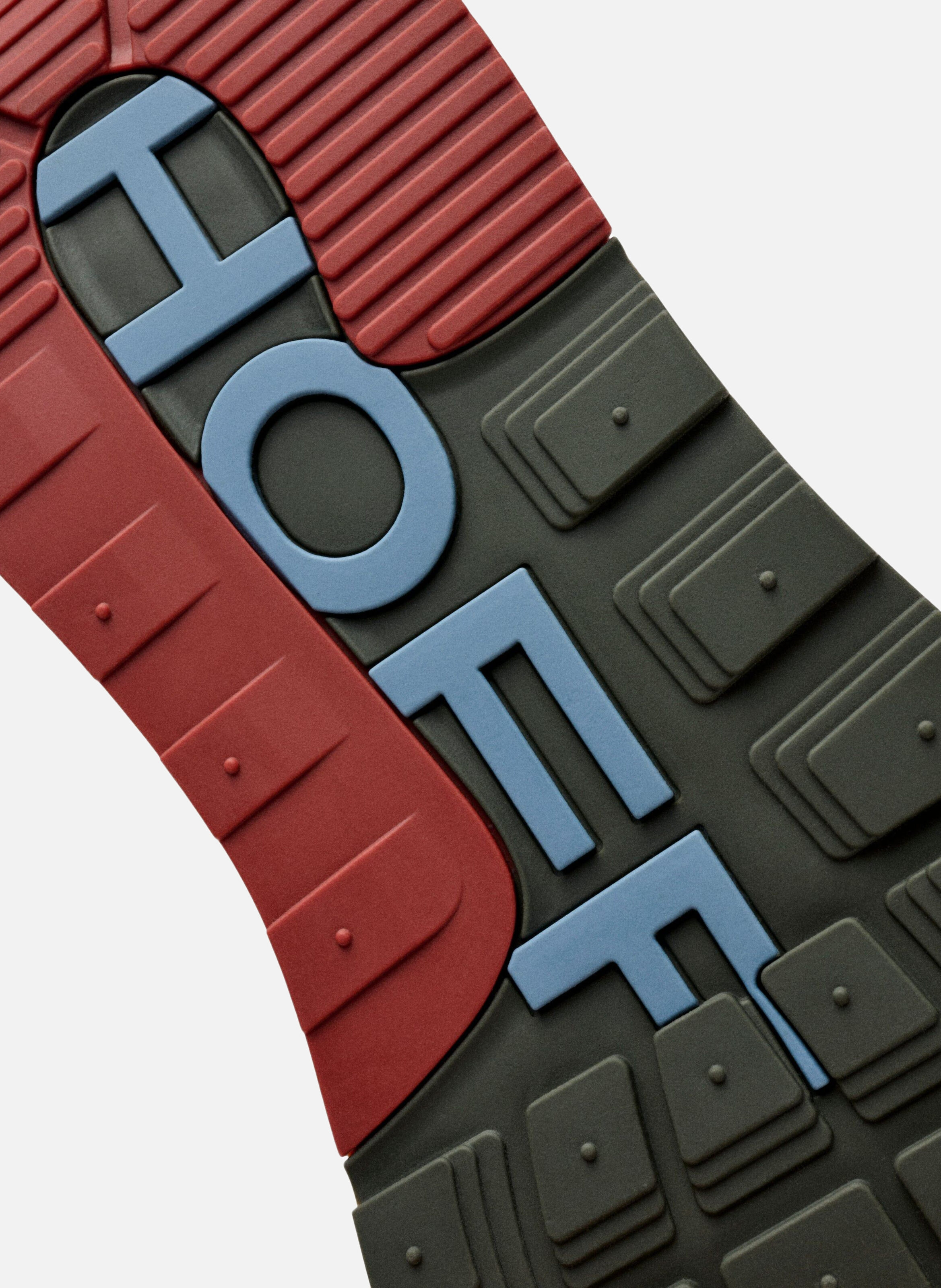 Hoff baskets décontractées track HOFF Rouge