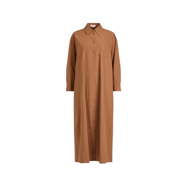 Robe chemise longue en coton Robe chemise longue en coton