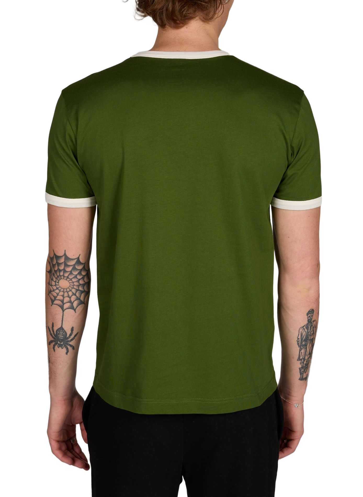 Classic Cotton T-Shirt AU PRINTEMPS PARIS Green