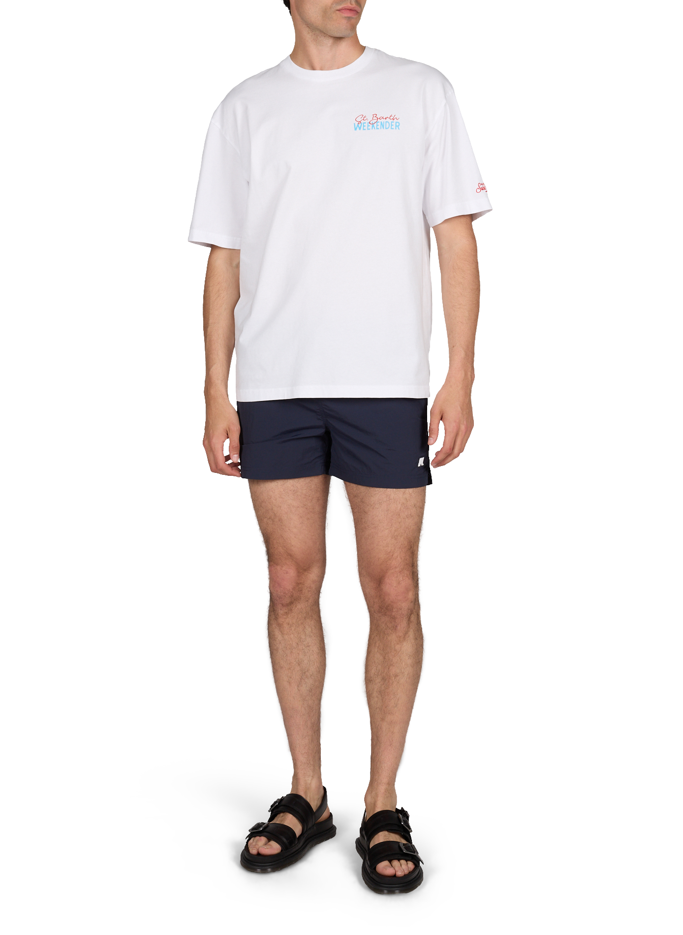 Short de bain K-WAY Bleu