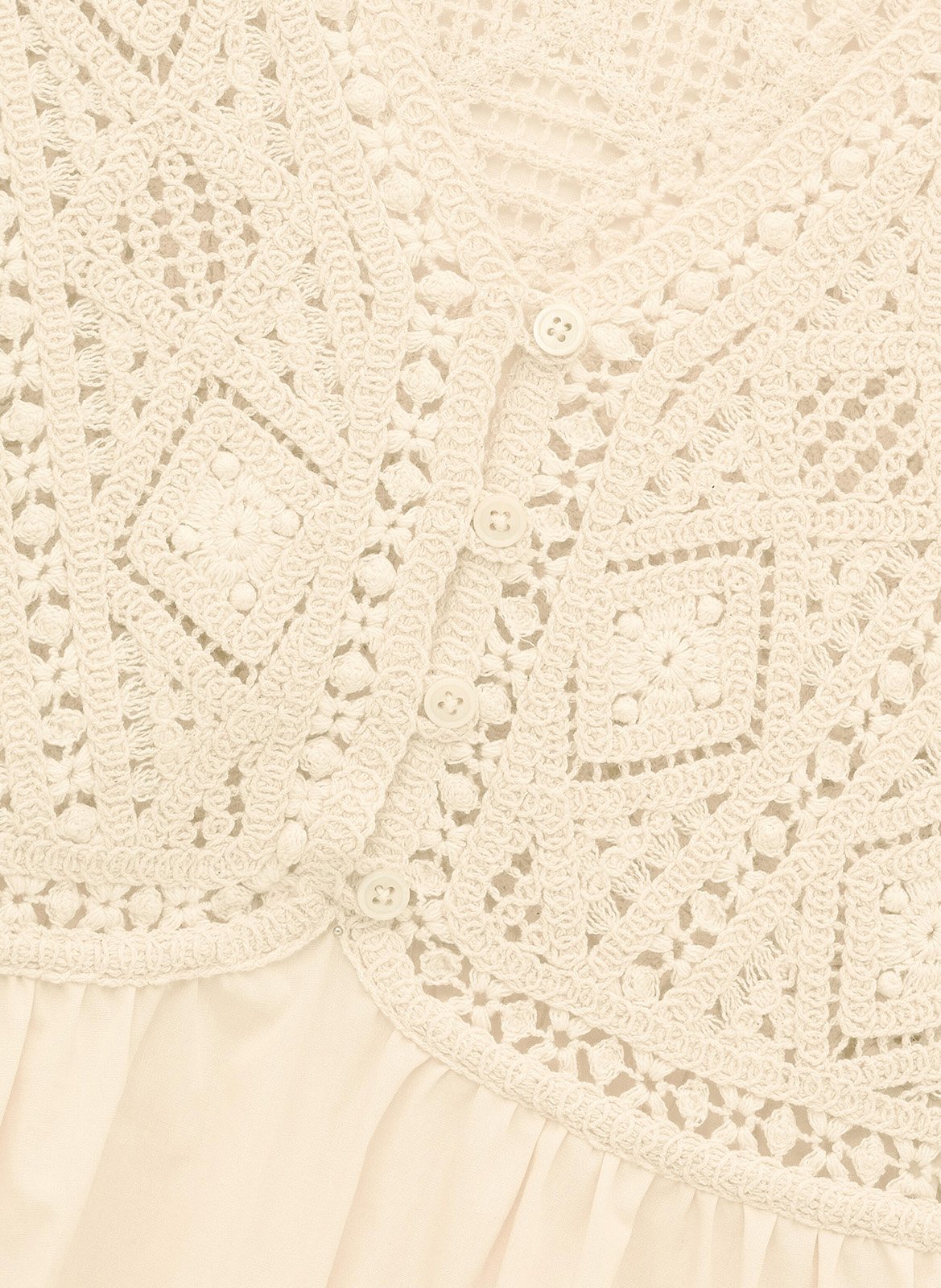 Top col v en coton salvi BA&SH Beige