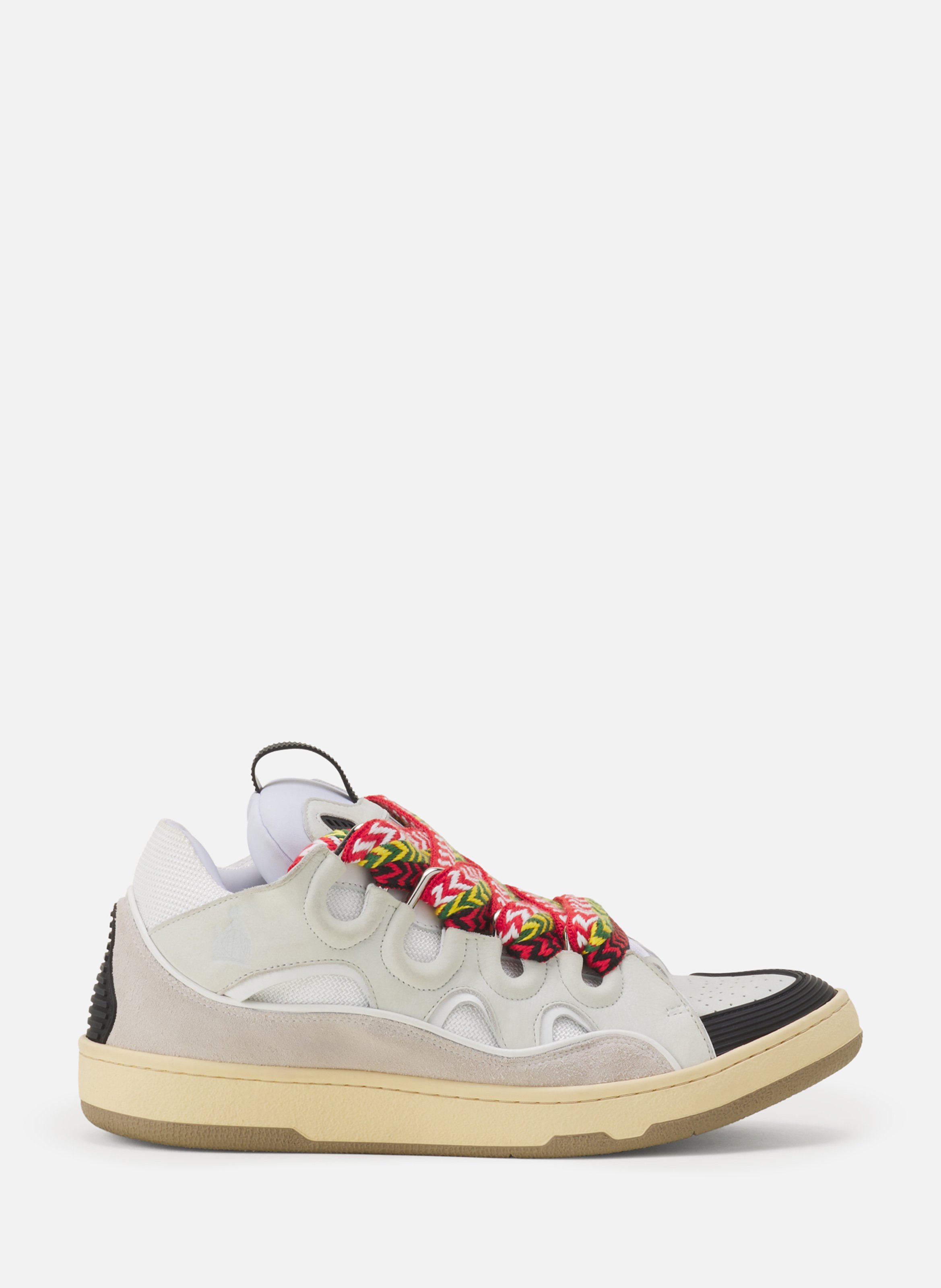 Sneakers curb en cuir LANVIN Blanc
