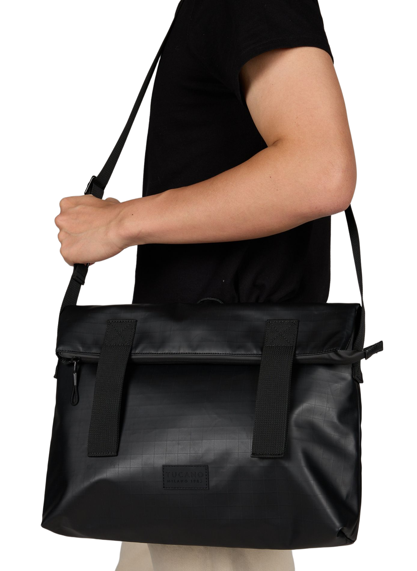 Fold sign messenger work bag TUCANO Black
