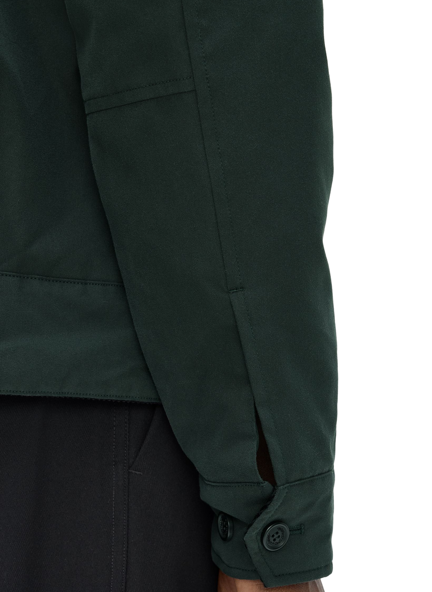 Blouson en coton mélangé | Vert FRED PERRY Homme