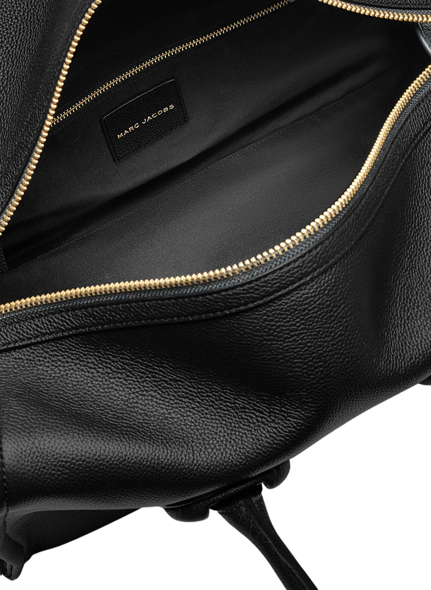 Sac bandoulière The Babe City Tote en cuir MARC JACOBS Noir