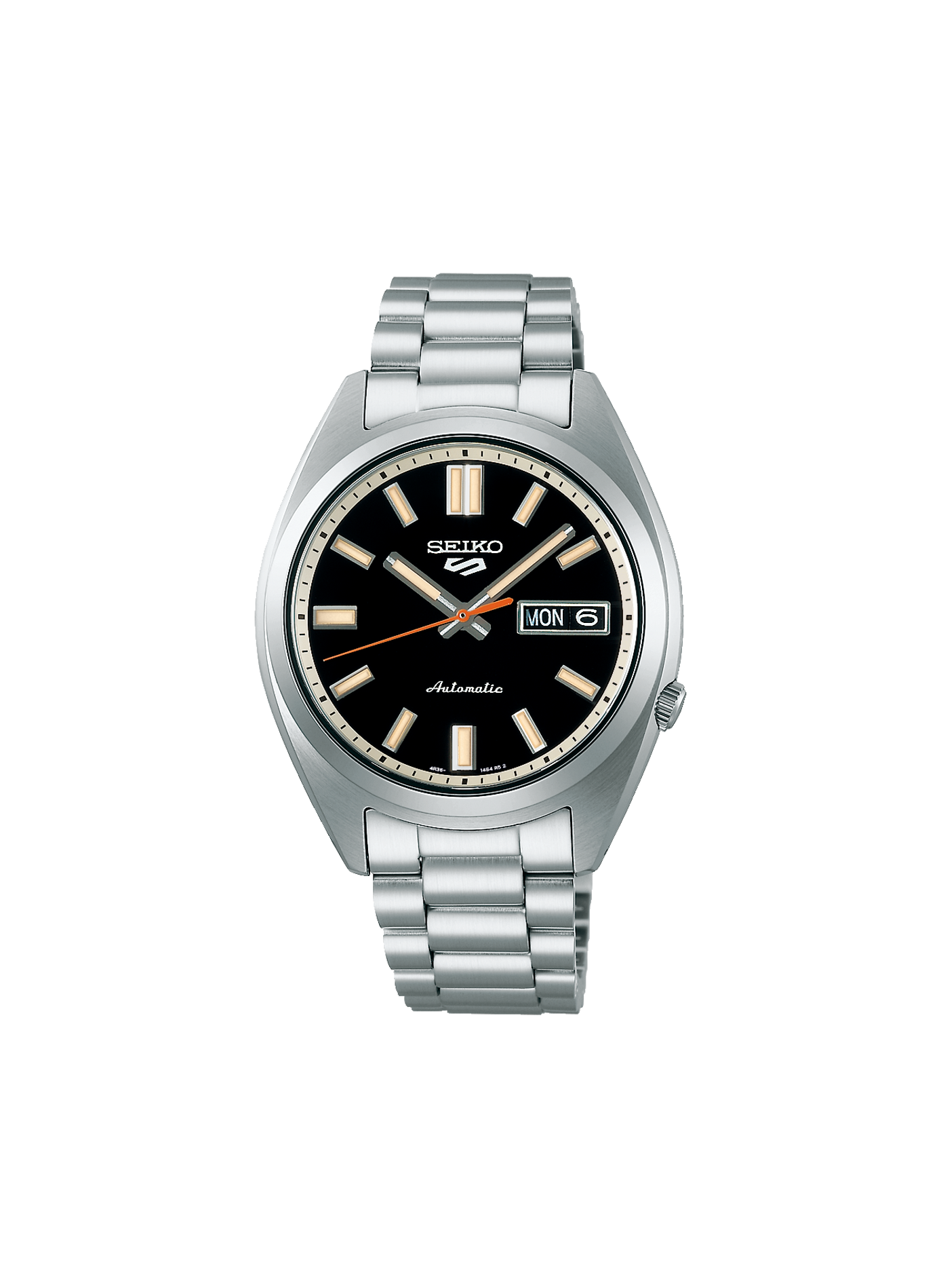 Montre automatique Seiko 5 en acier inoxydable SEIKO 5 Noir
