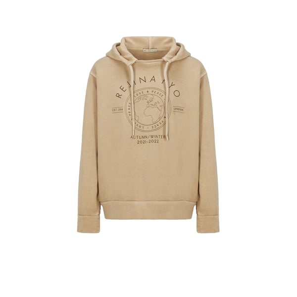 Hoodie imprimé en coton