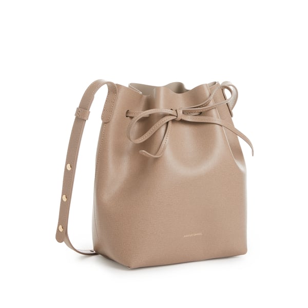Sac seau Bucket en cuir