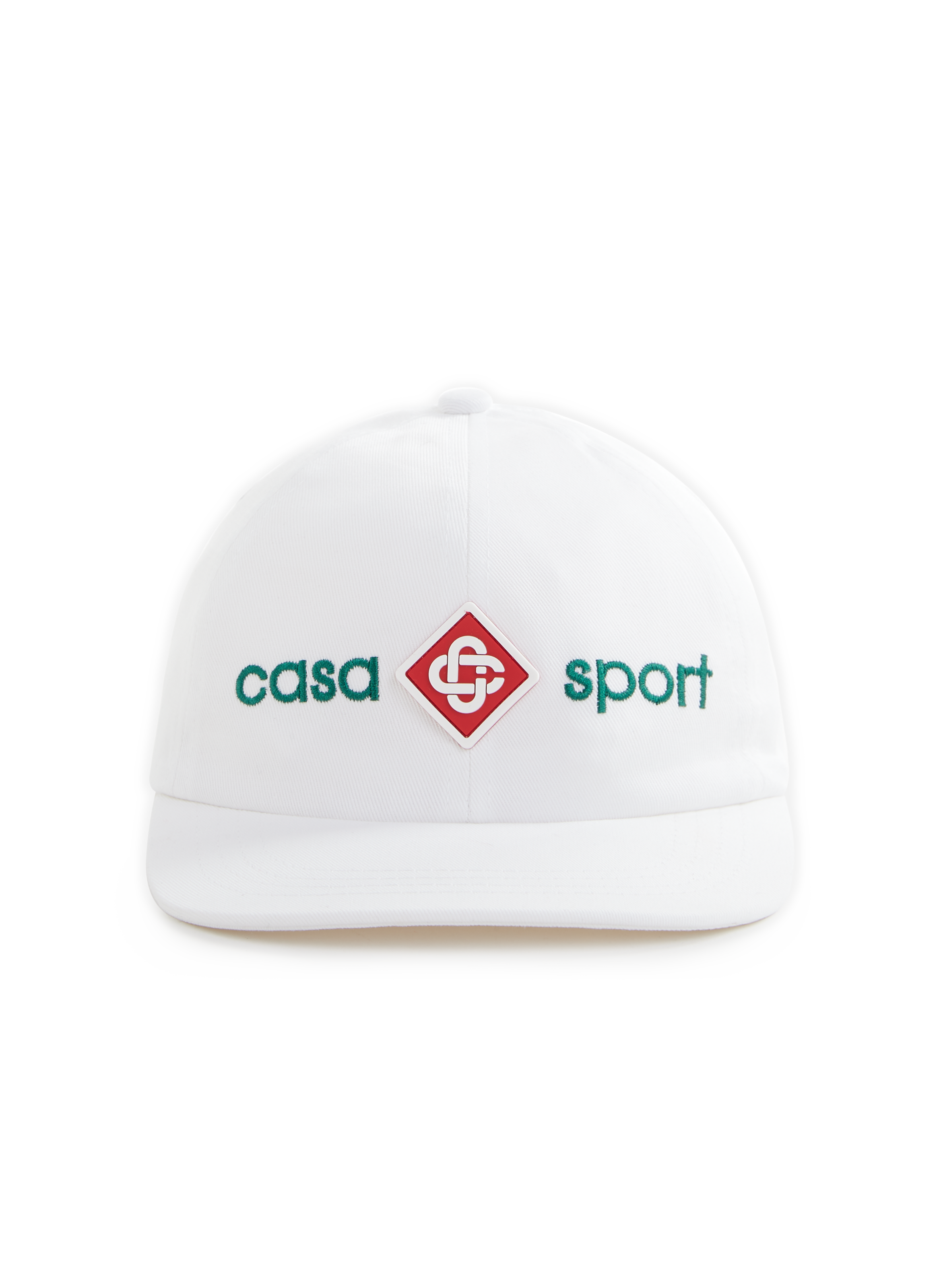 CASABLANCA PARIS Casa Sport cotton cap White
