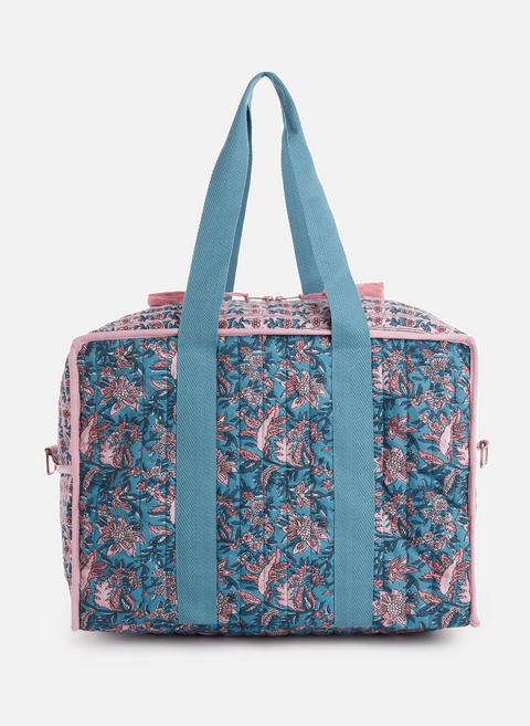 حقيبة سفر منقوشة متعددة الألوانlouise misha 