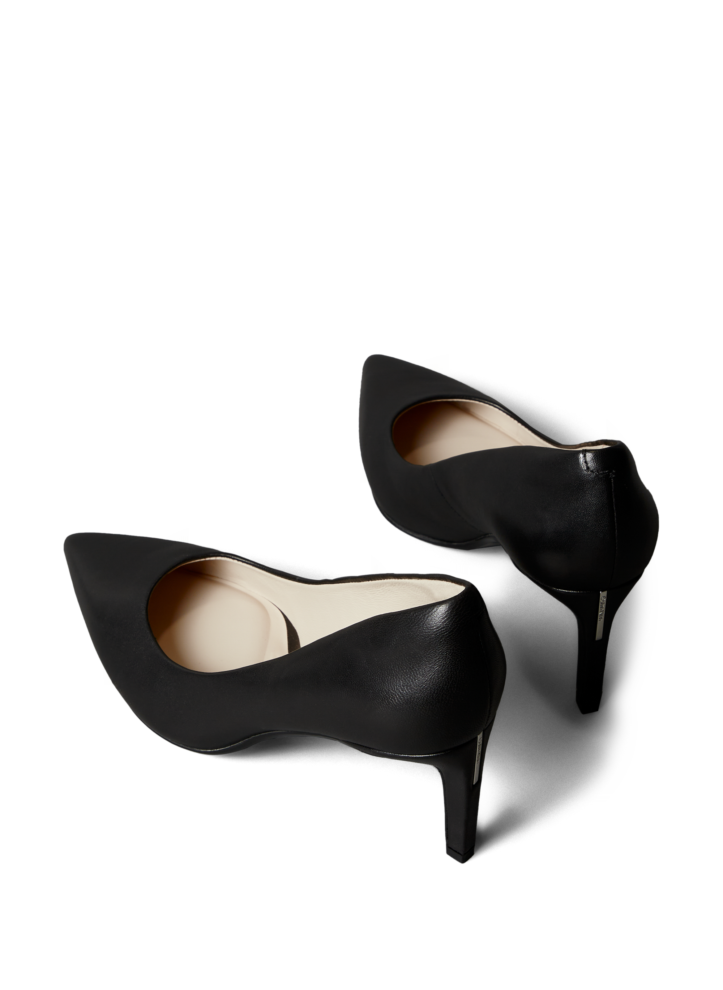 Escarpins en cuir CALVIN KLEIN Noir