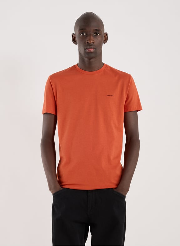 Polo en coton Orange by GANT GANT Polo en coton Orange