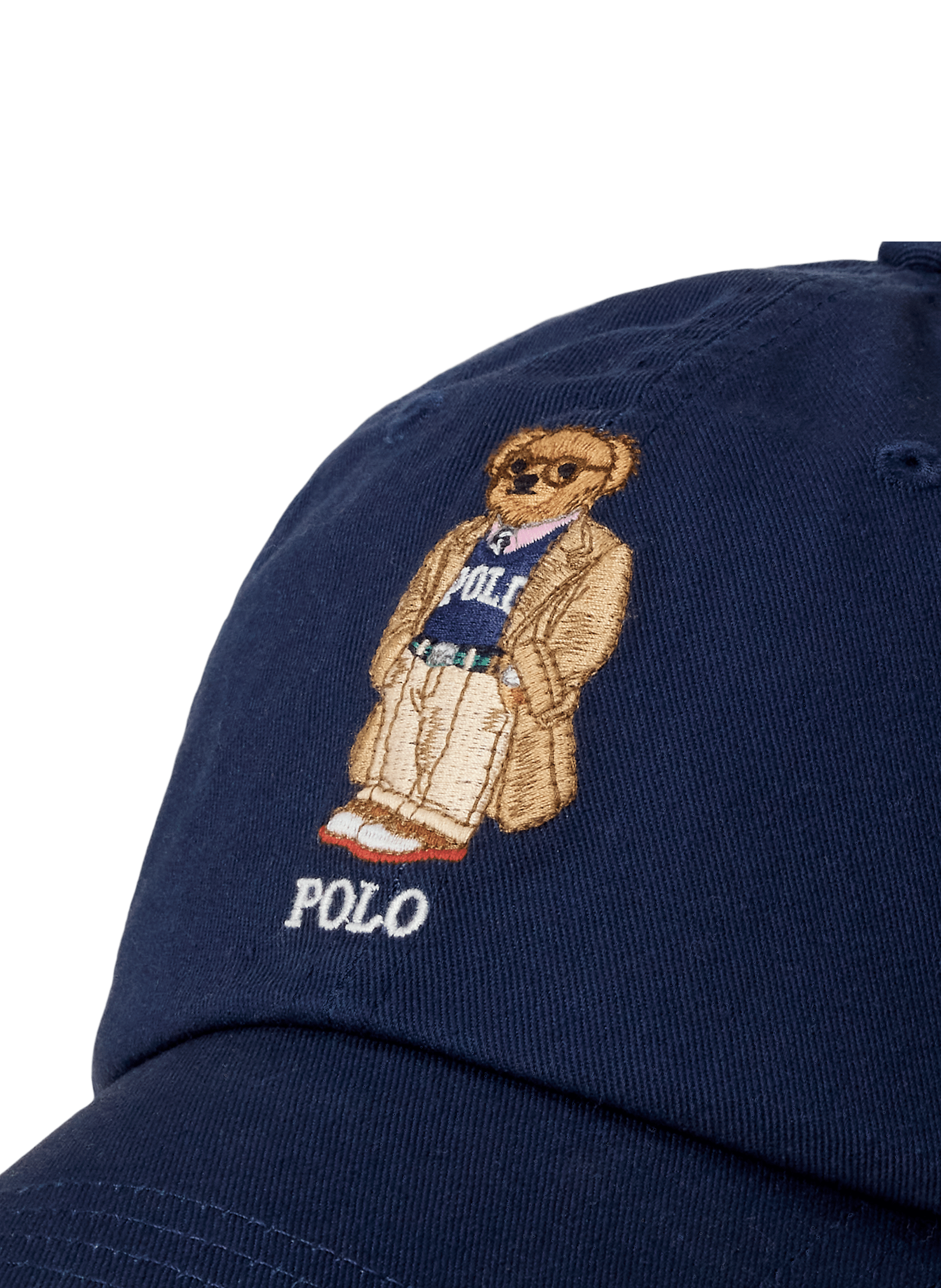 Embroidered cotton baseball cap POLO RALPH LAUREN Blue