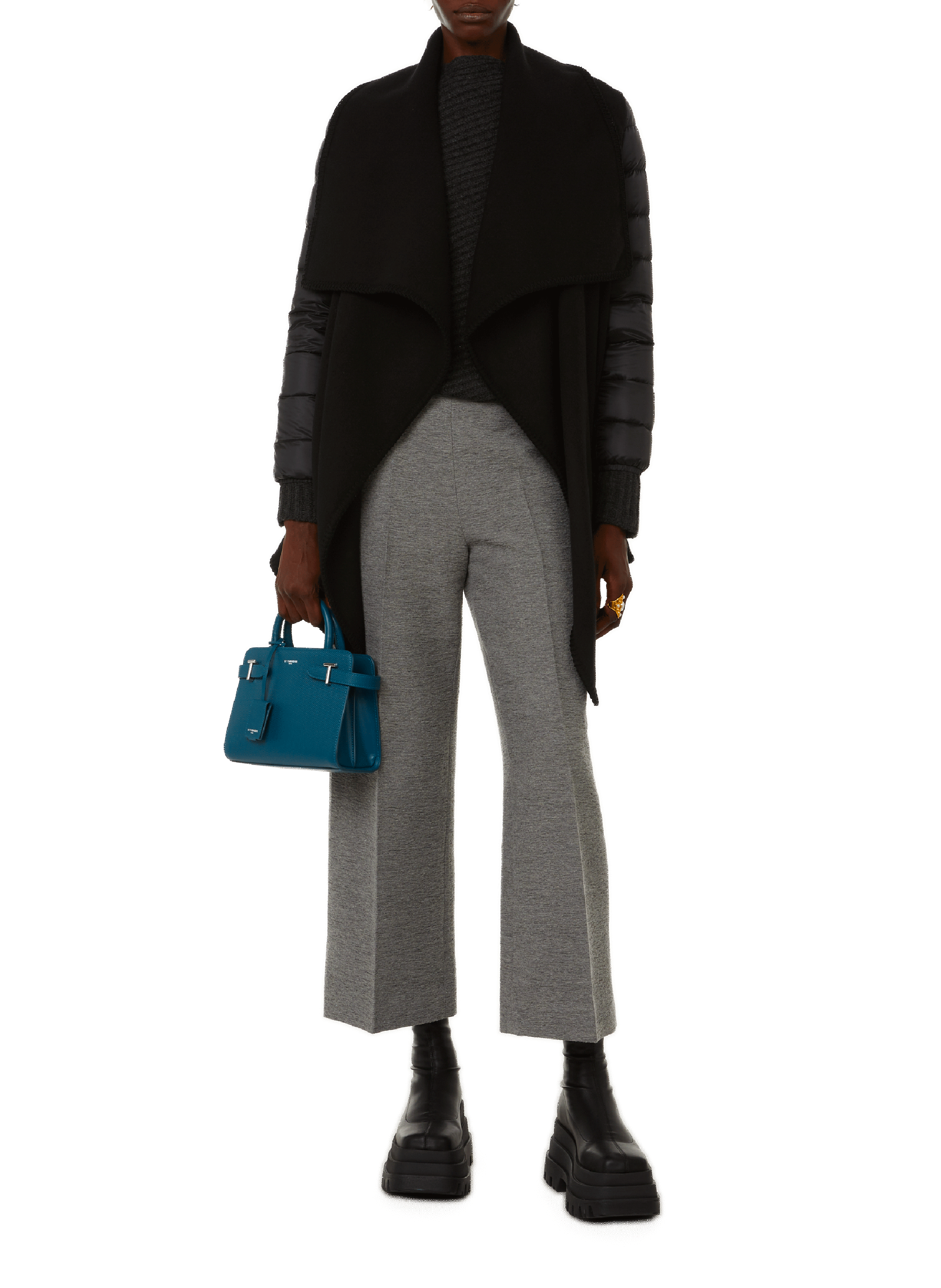 Wool trousers TOTEME Grey