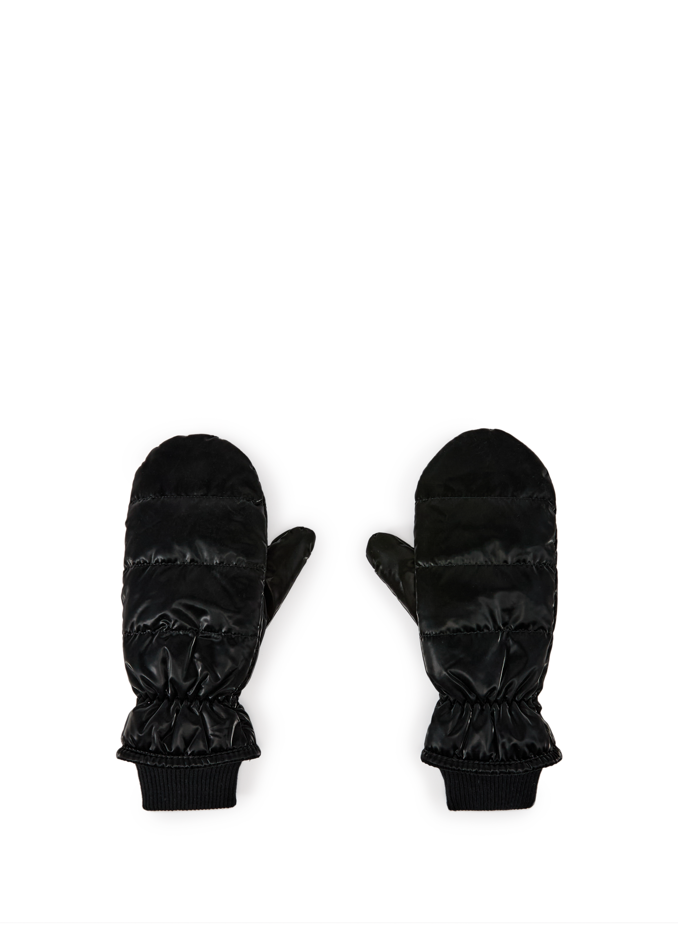 SAISON 1865 Quilted mittens Black
