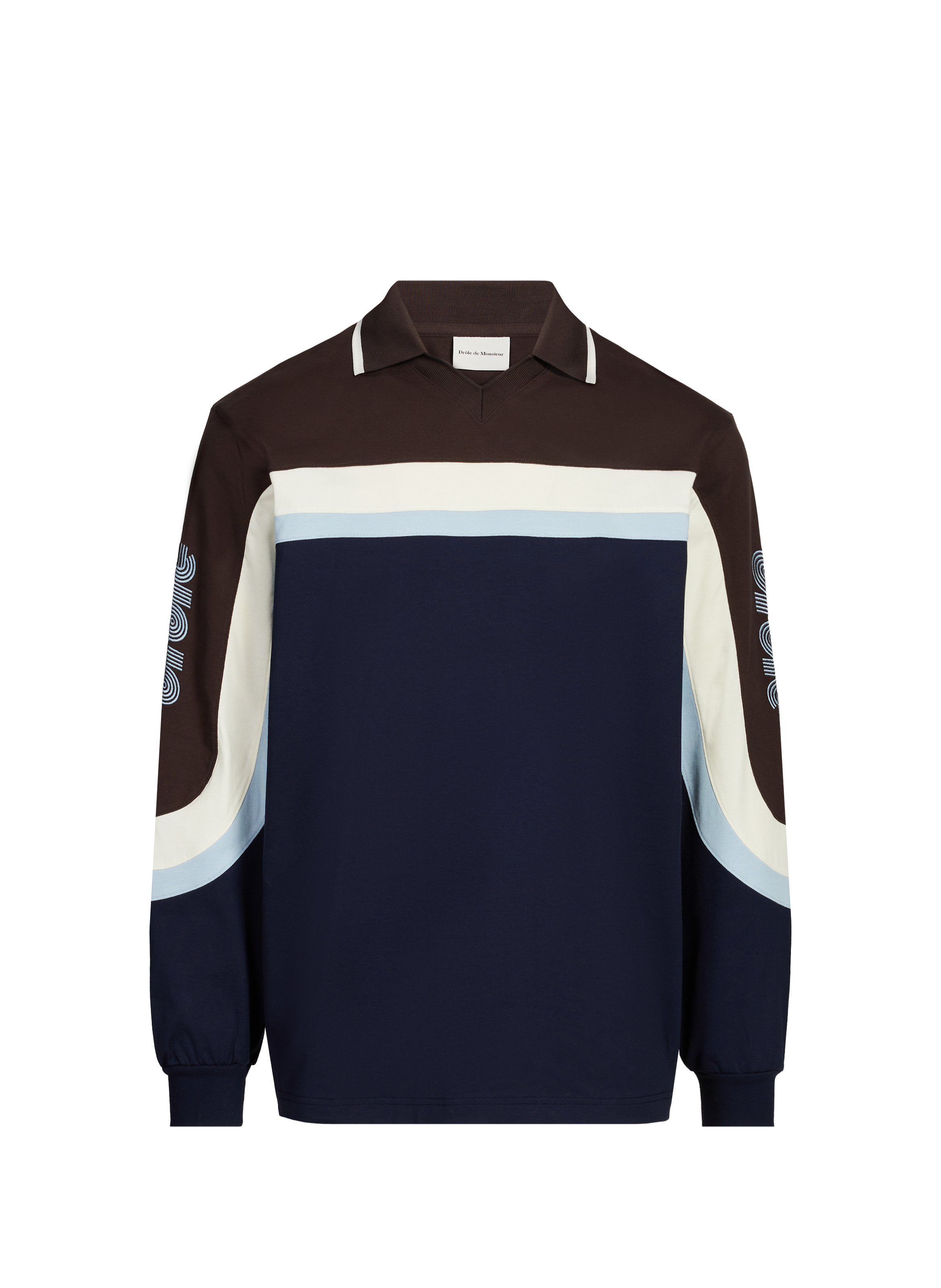 DROLE DE MONSIEUR Polo T-shirt Blue