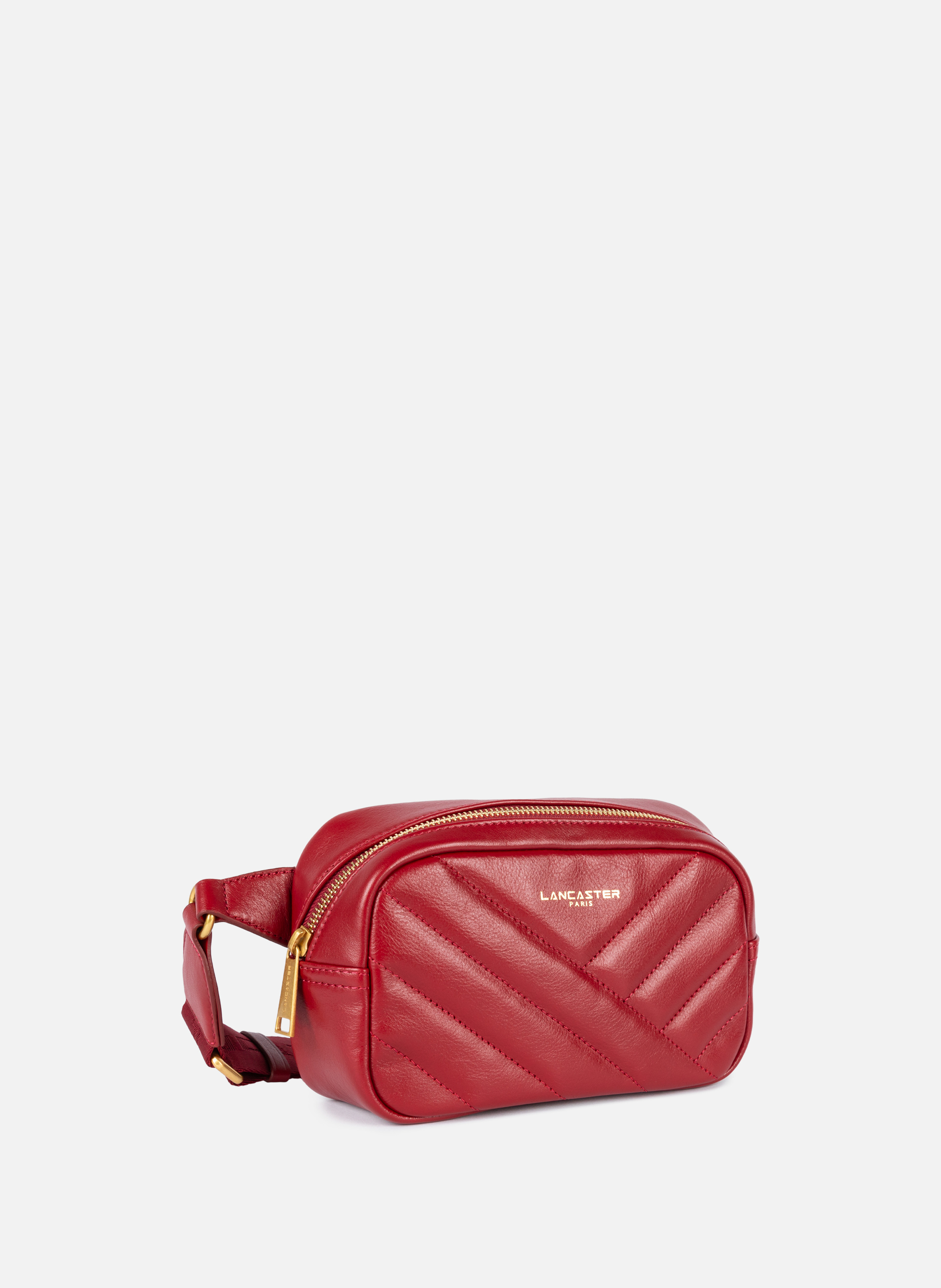 Sac banane - soft matelassé LANCASTER Rouge