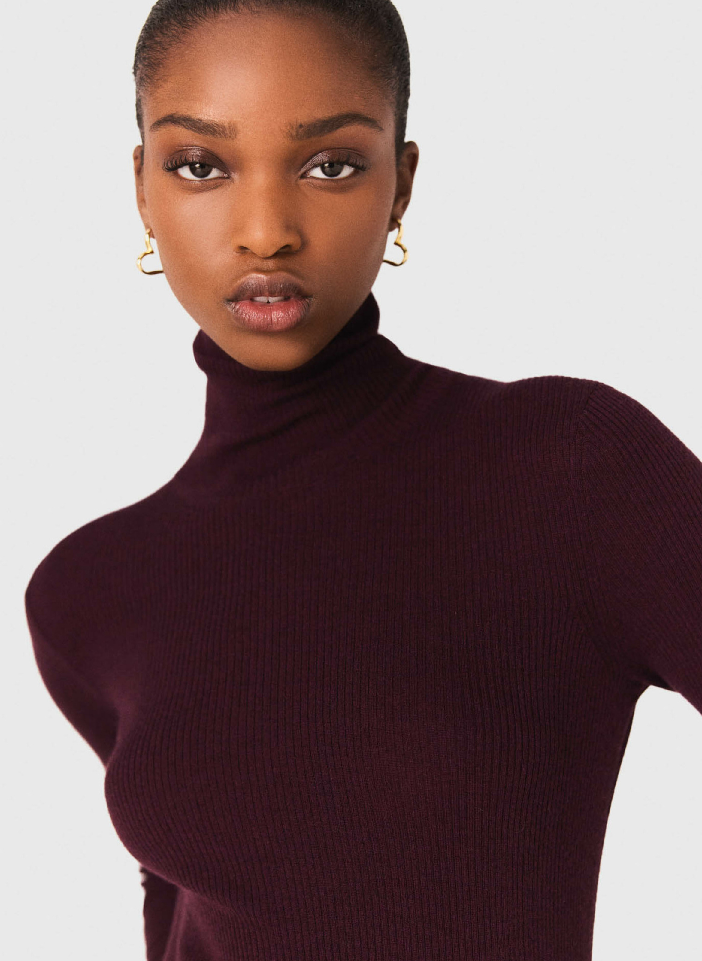 Jean flare délavé MAJE Bleu