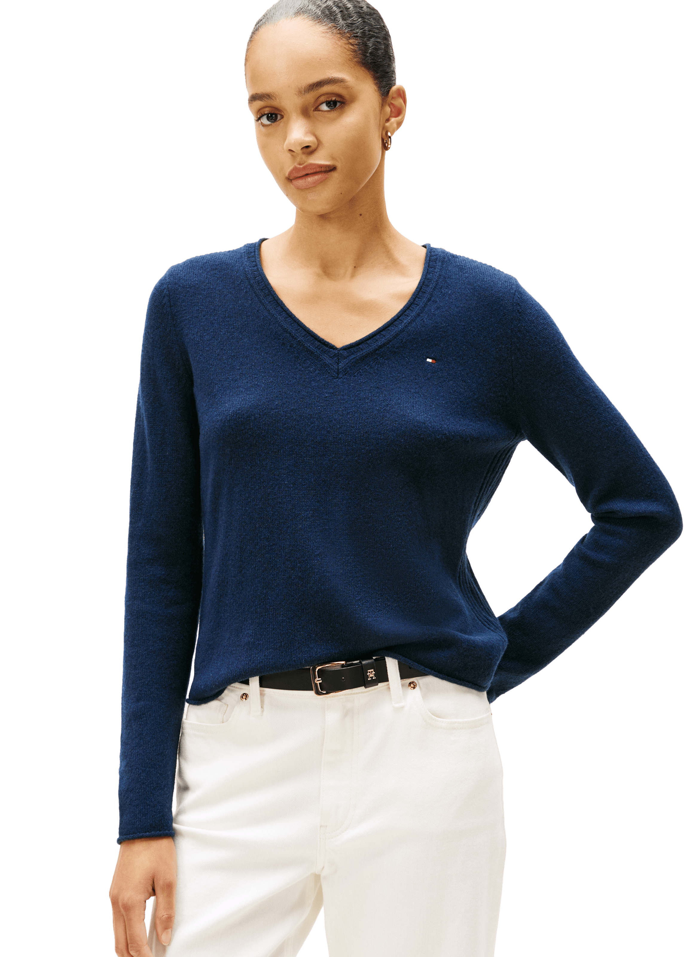 Crew-neck jumper TOMMY HILFIGER Blue