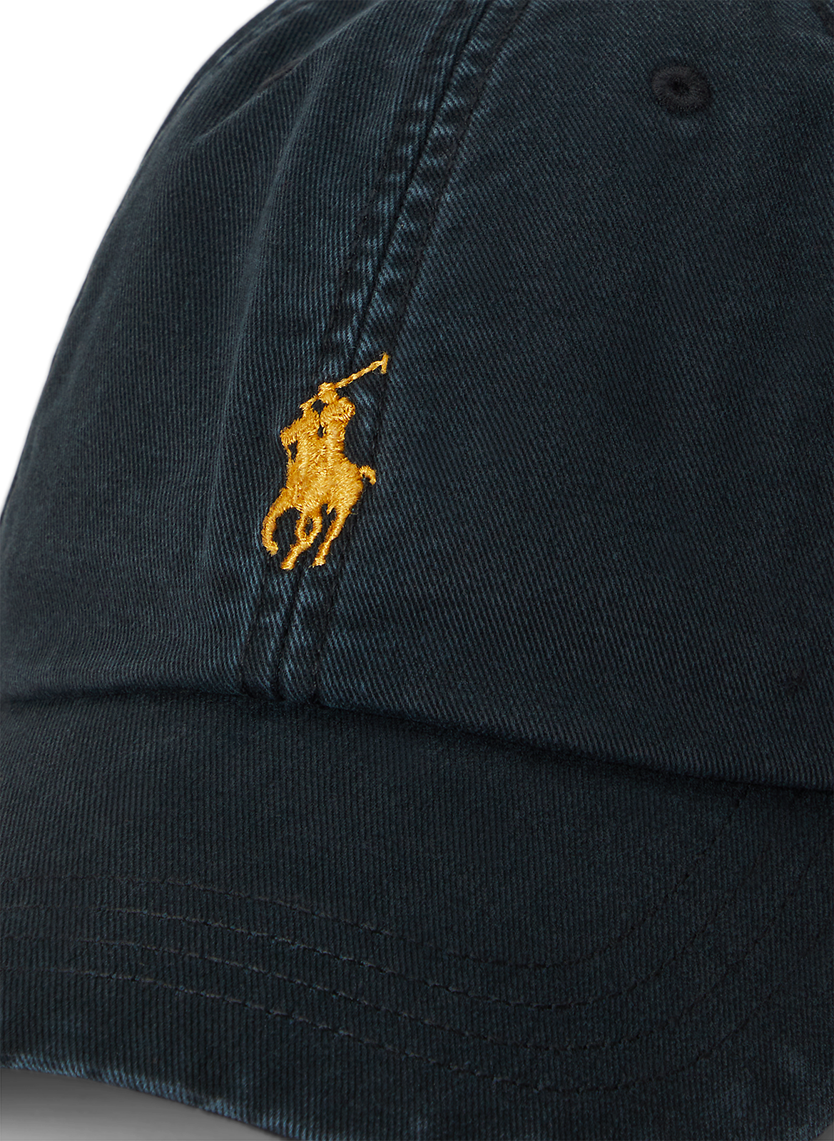 Casquettes à logo en coton POLO RALPH LAUREN Noir