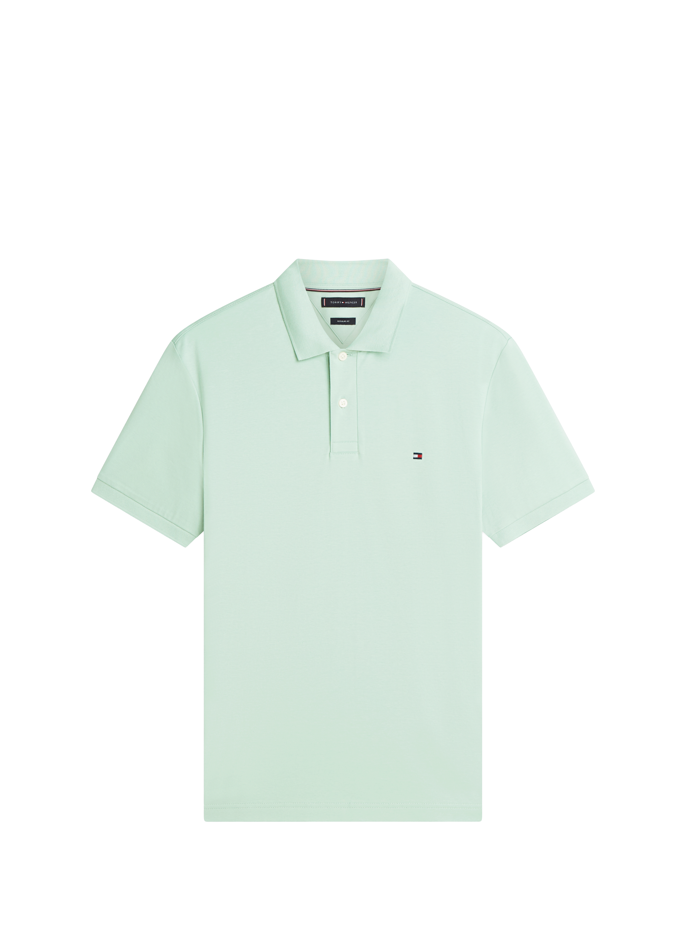  Cotton polo shirt   Crushed mint
