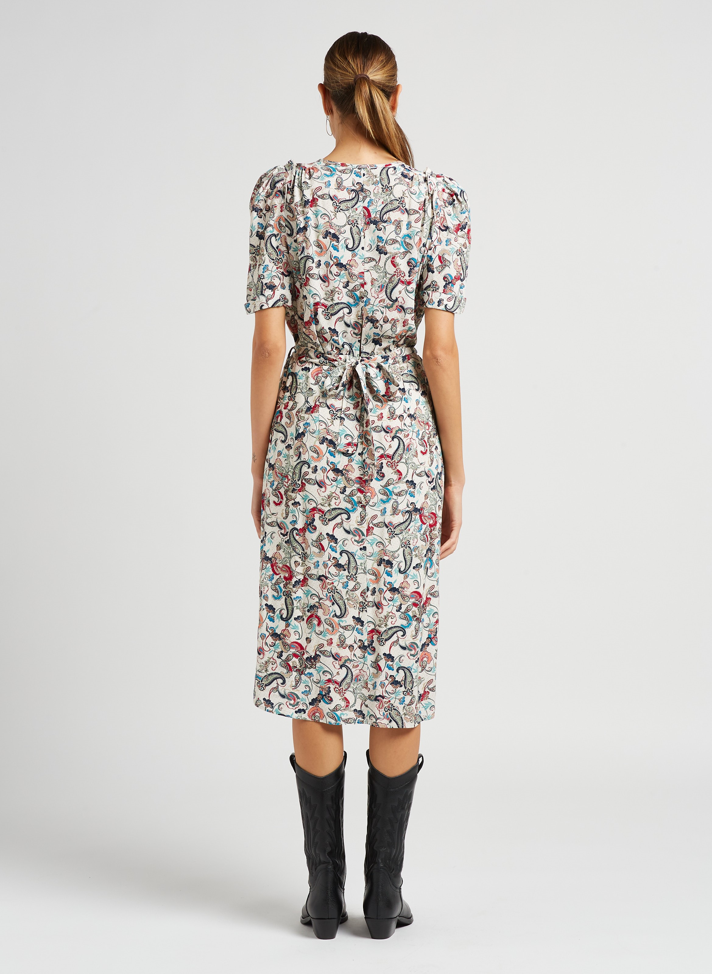 Santiags en cuir delea JONAK Noir