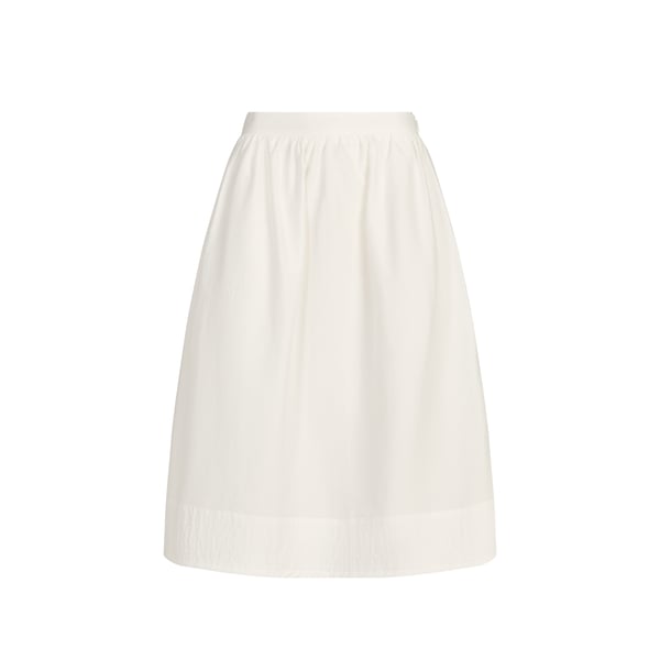 Jupe midi ample en coton mélangé Jupe midi ample en coton mélangé