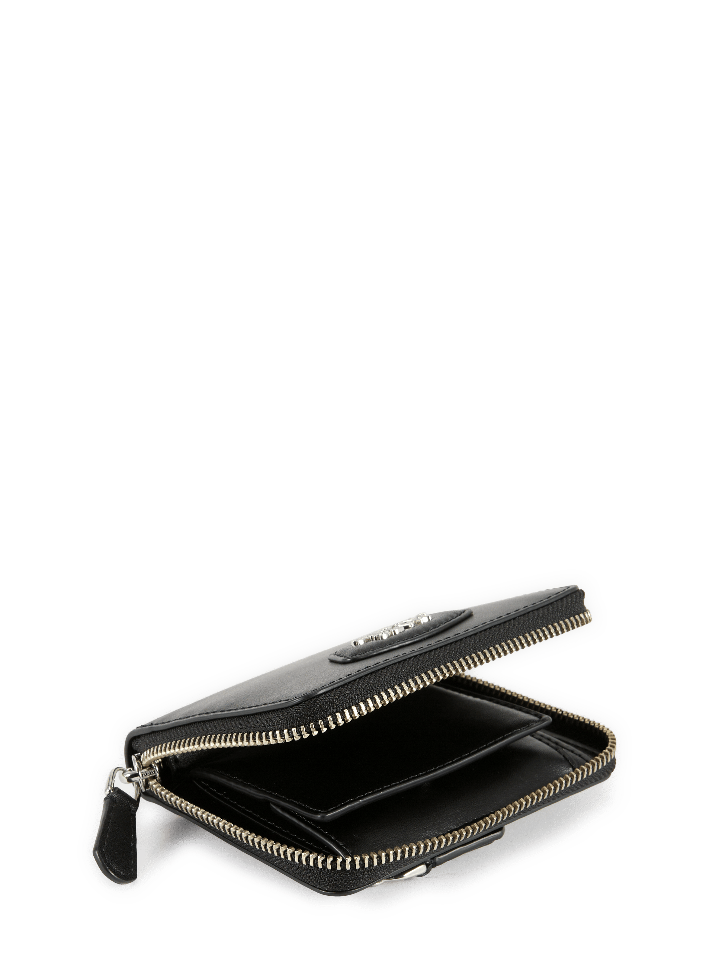 The Everyday Slim Compact Leather Wallet MARC JACOBS Black