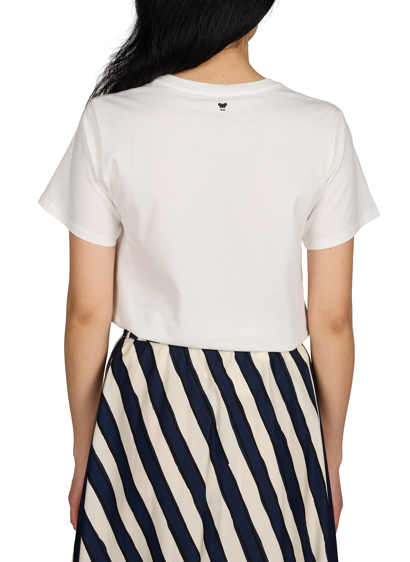 Straight printed cotton t-shirt MAX MARA WEEK END White