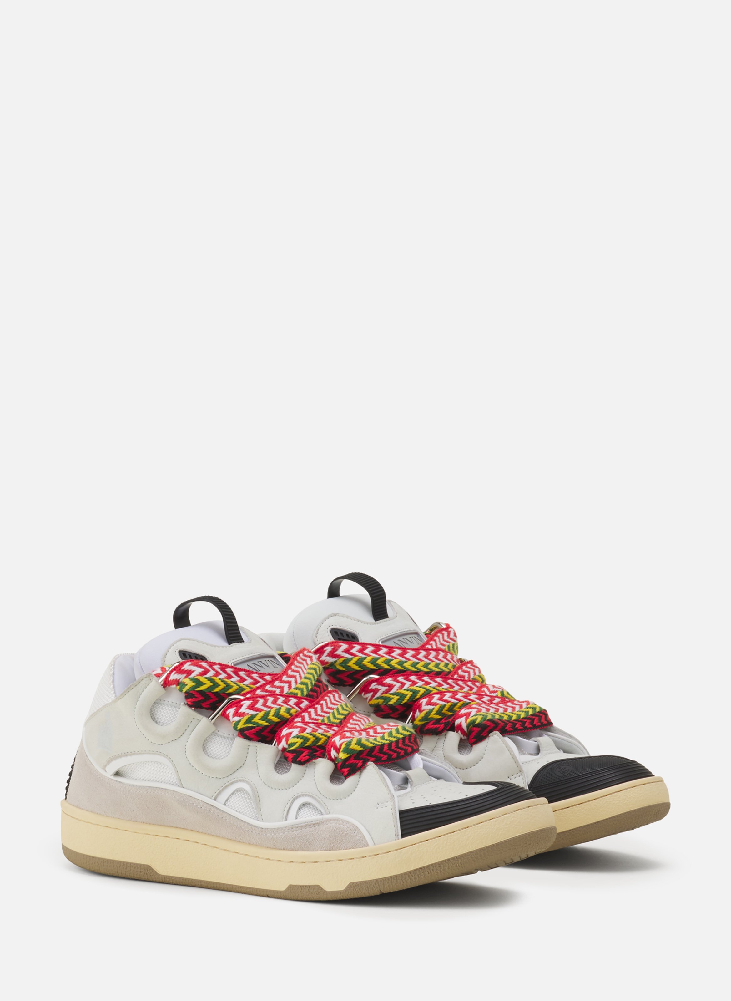 Sneakers curb en cuir LANVIN Blanc