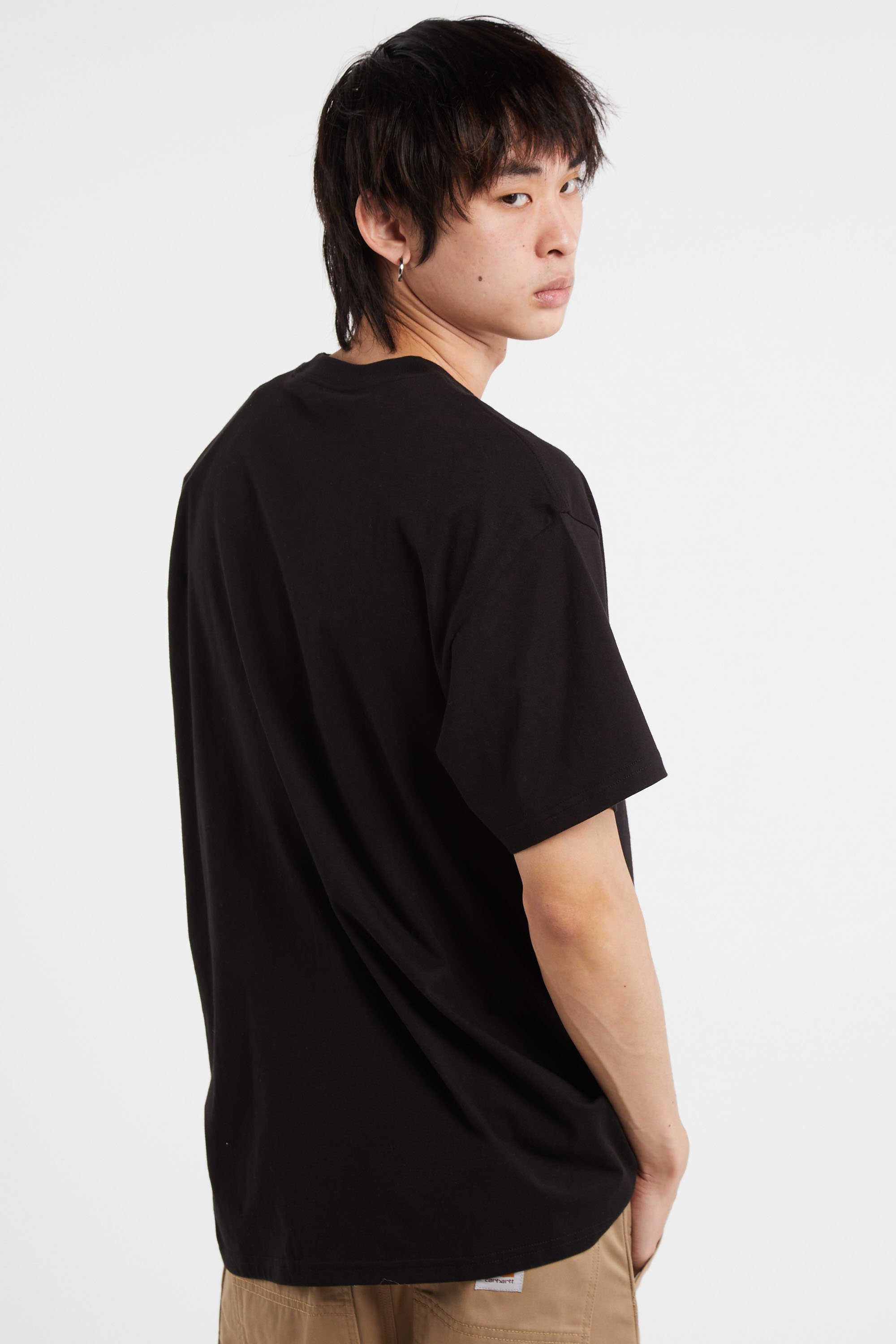 T-shirt s/s octopus t-shirt CARHARTT WIP Noir