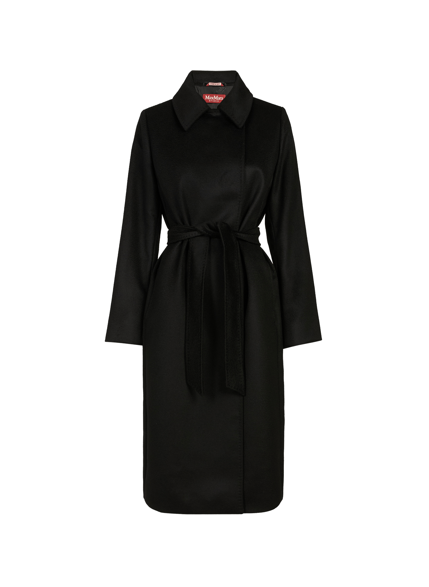 Cappotto oversize in lana vergine MAX MARA STUDIO Nero