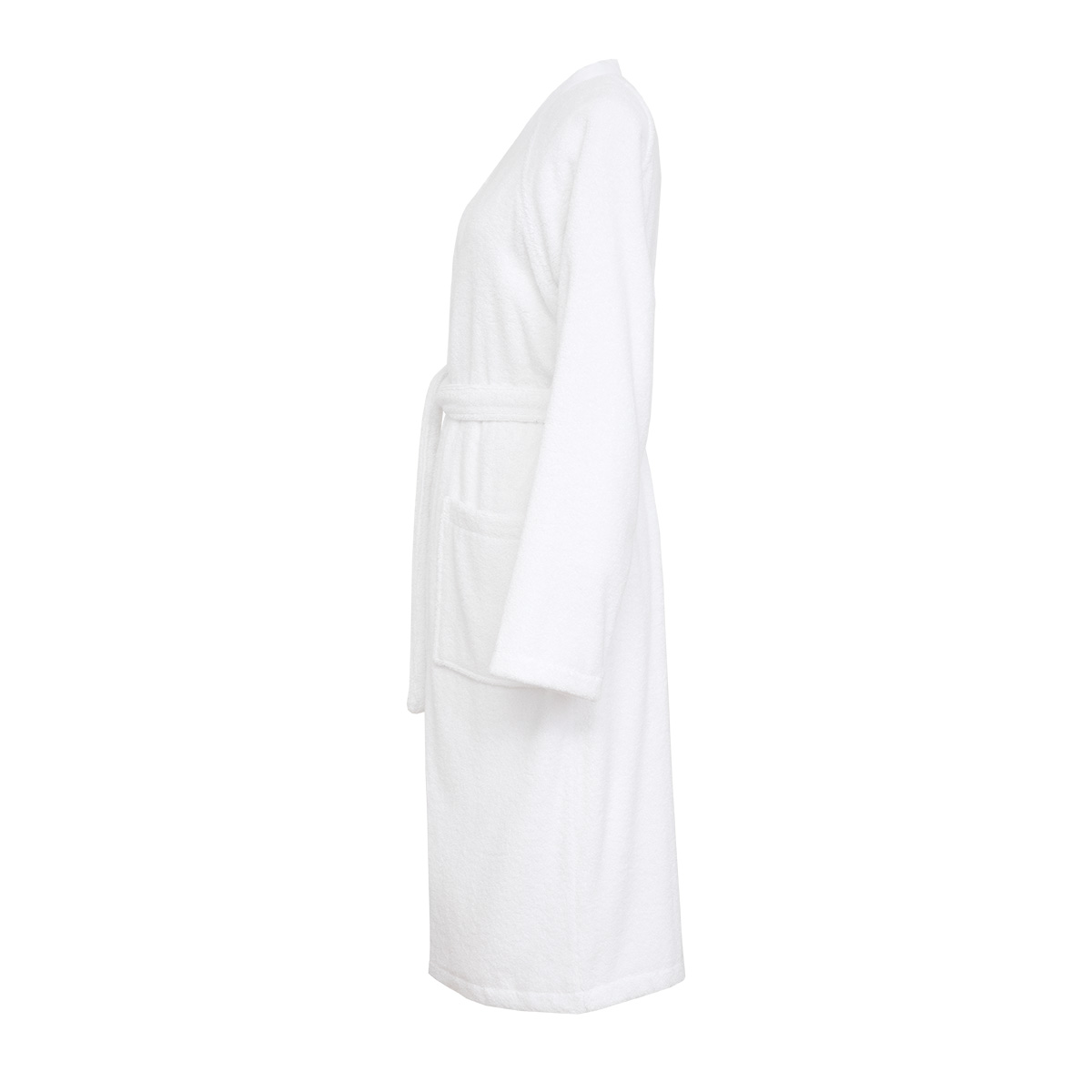 Peignoir long en coton, ma douce DESFORGES Blanc