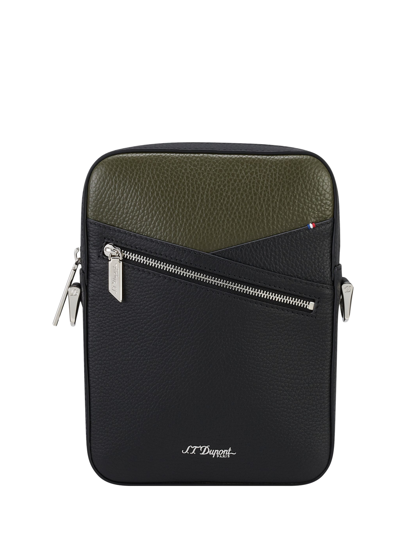 Sac à bandoulière Neo en cuir  S.T. DUPONT Vert